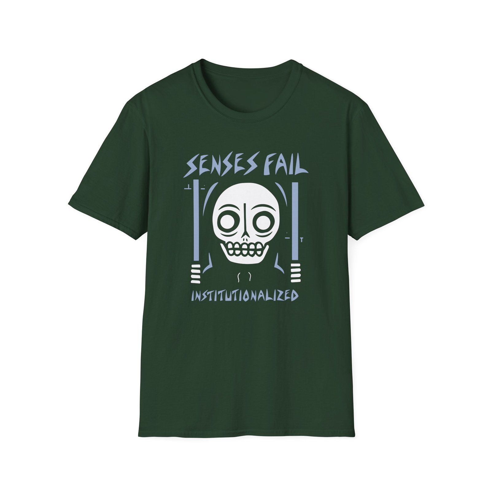 Senses Fail Institutionalized Unisex Softstyle T-Shirt