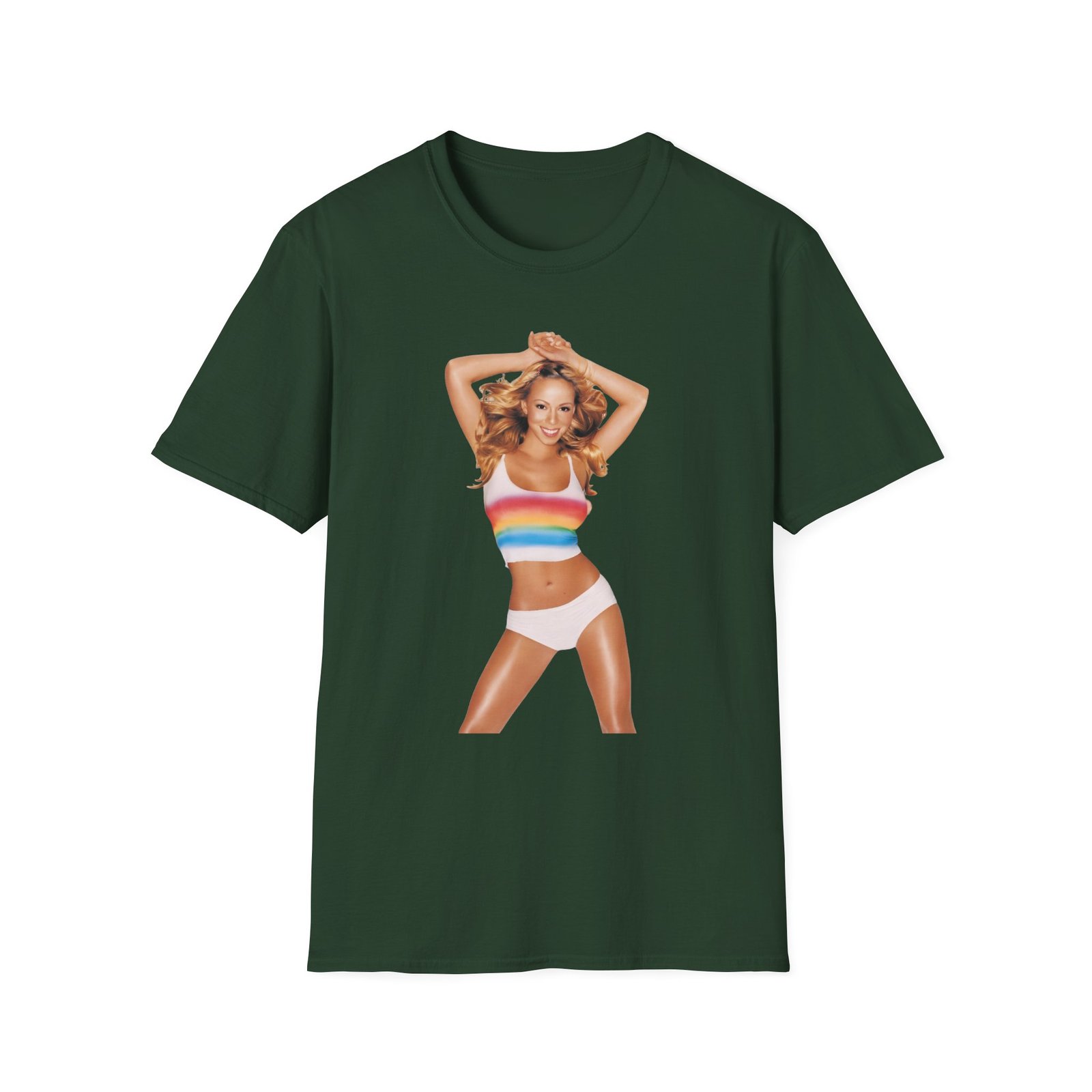 Mariah Carey Rainbow Unisex Softstyle T-Shirt