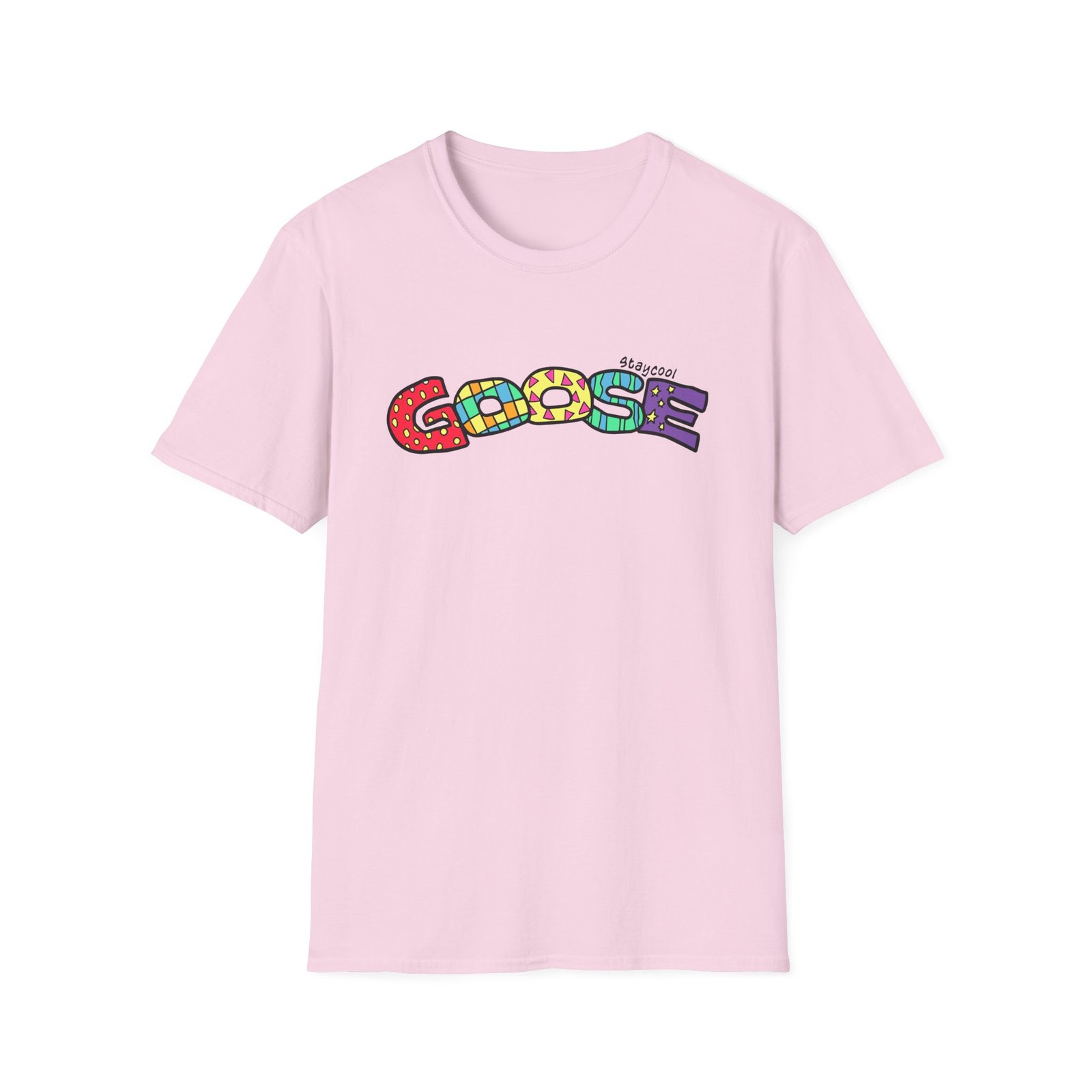 Goose x Staycool Rainbow Unisex Softstyle T-Shirt