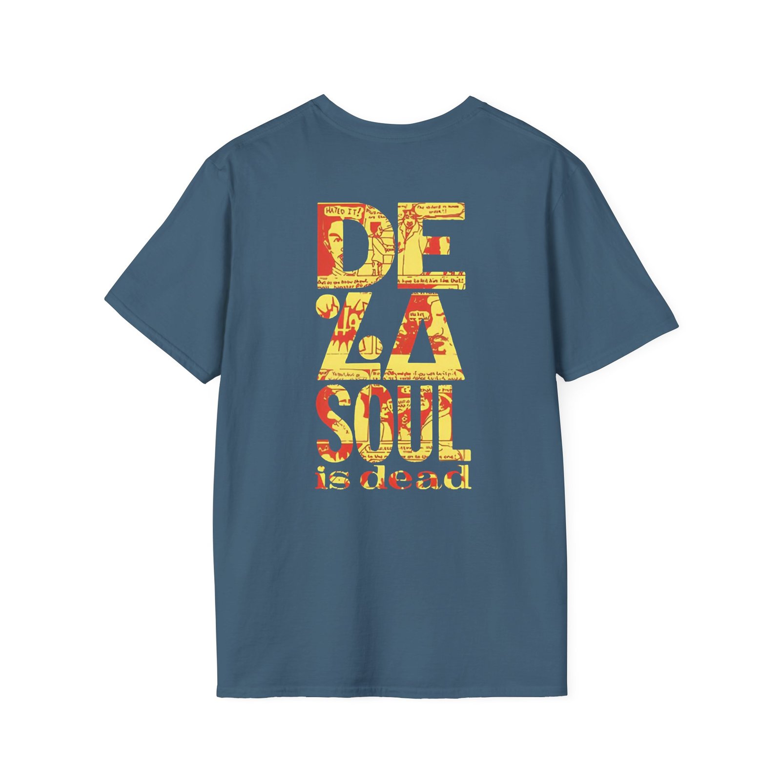 De La Soul Is Dead Collage Unisex Softstyle T-Shirt