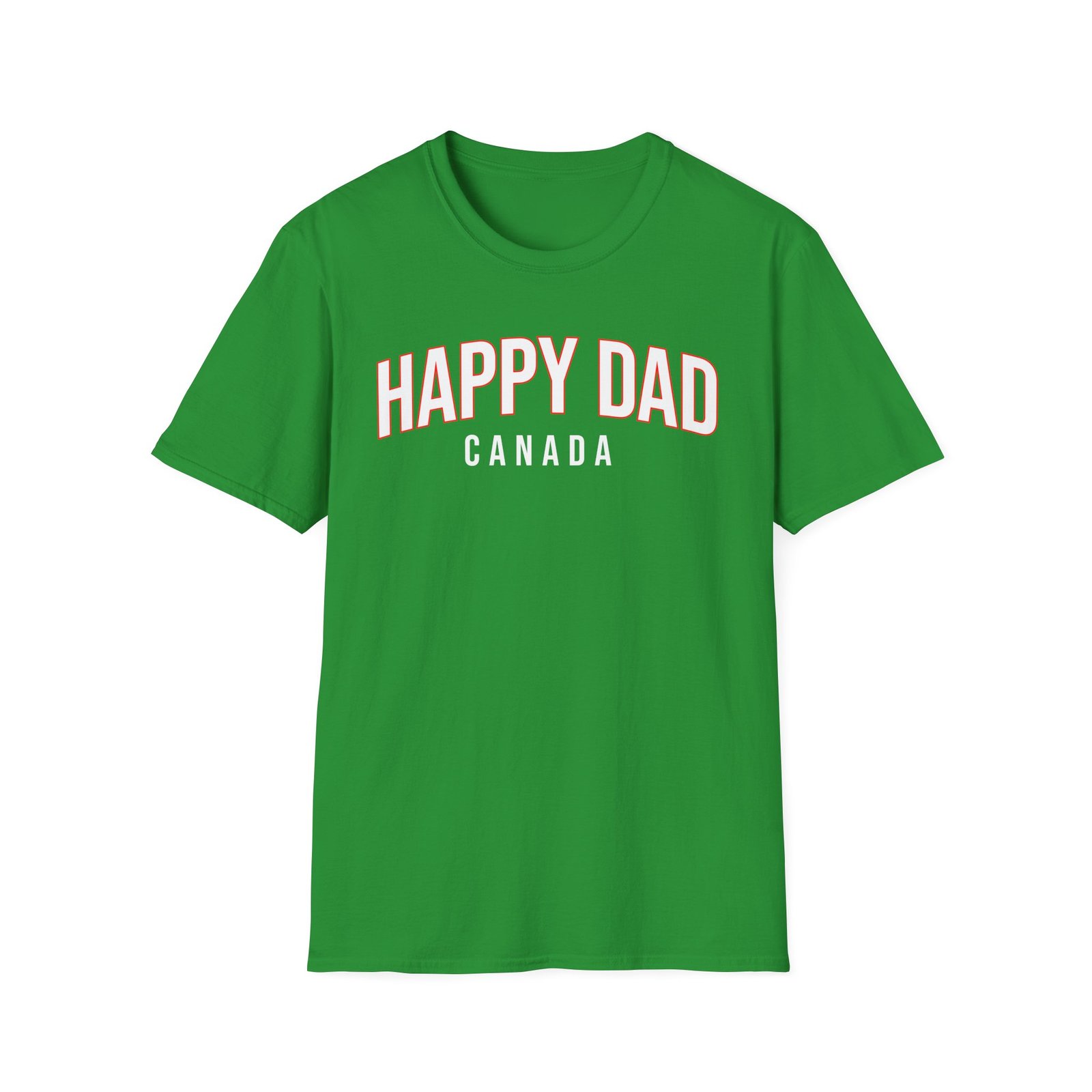 Full Send Happy Dad Arch Unisex Softstyle T-Shirt