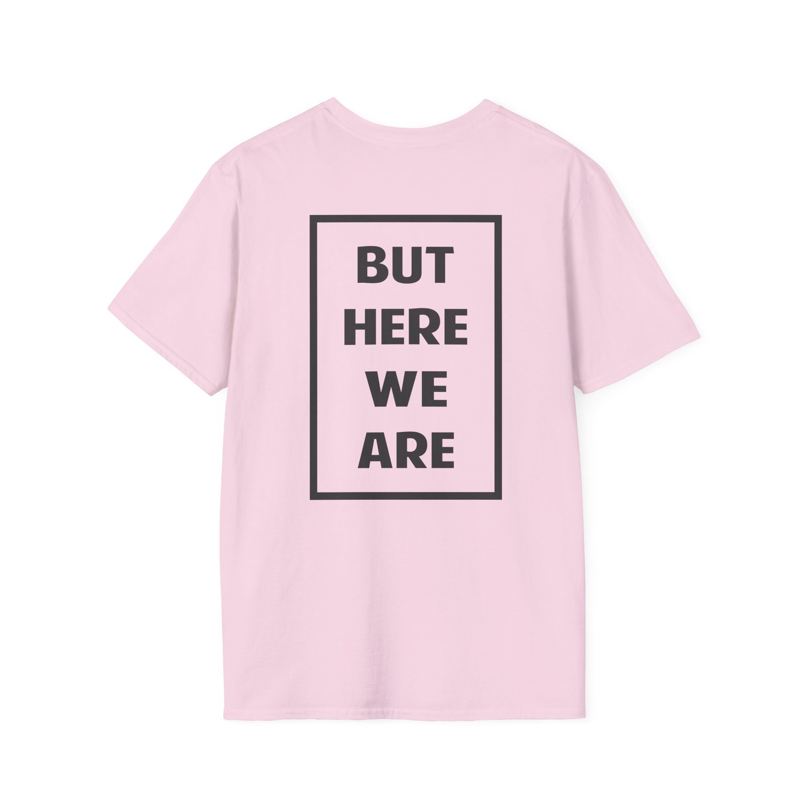Foo Fighters but Here We Are Unisex Softstyle T-Shirt