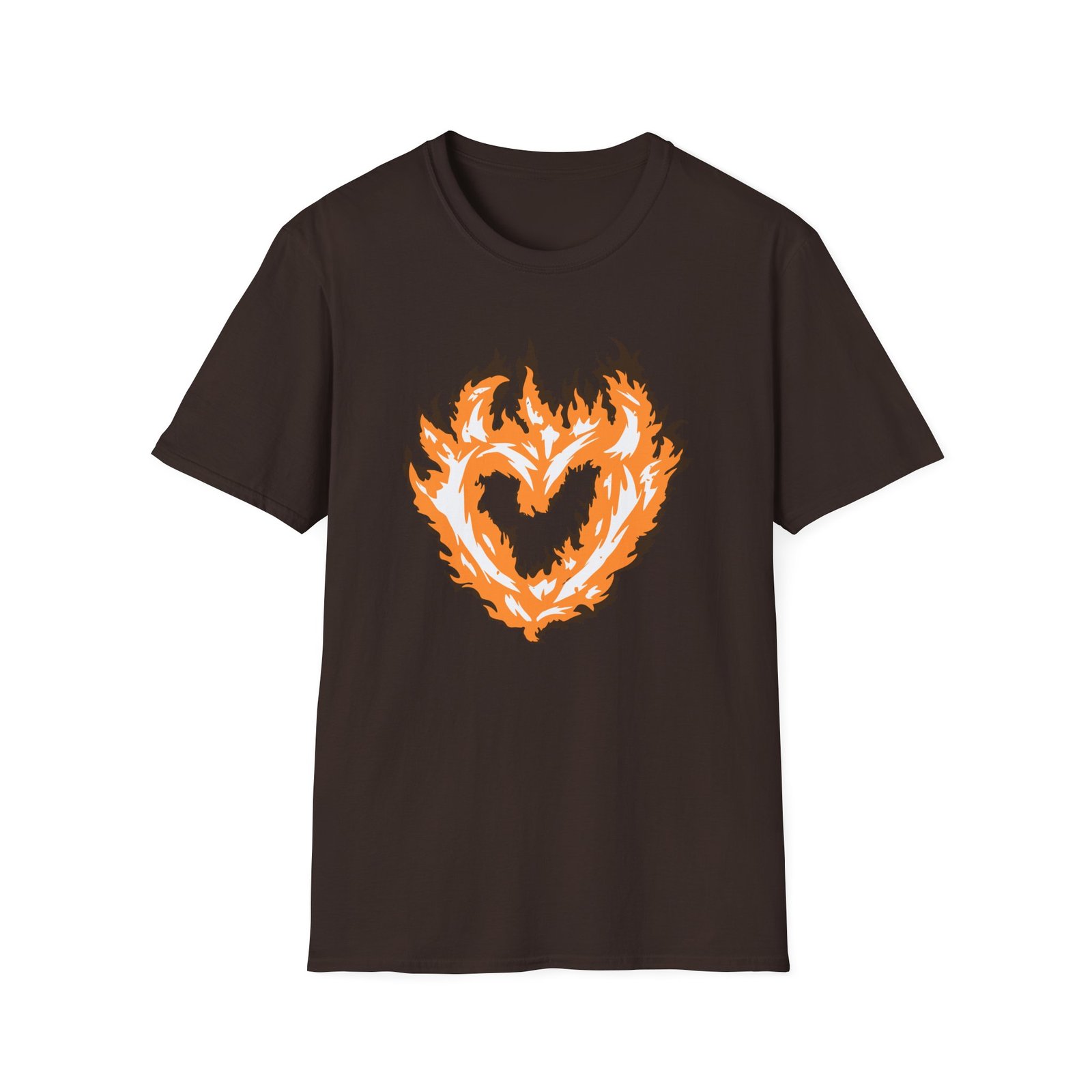 Sapnap Flame Heart Unisex Softstyle T-Shirt