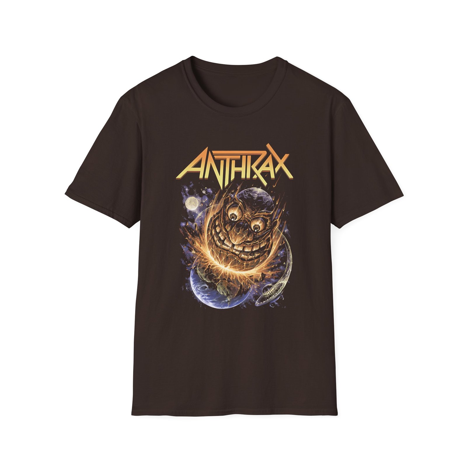 Anthrax Not World Unisex Softstyle T-Shirt