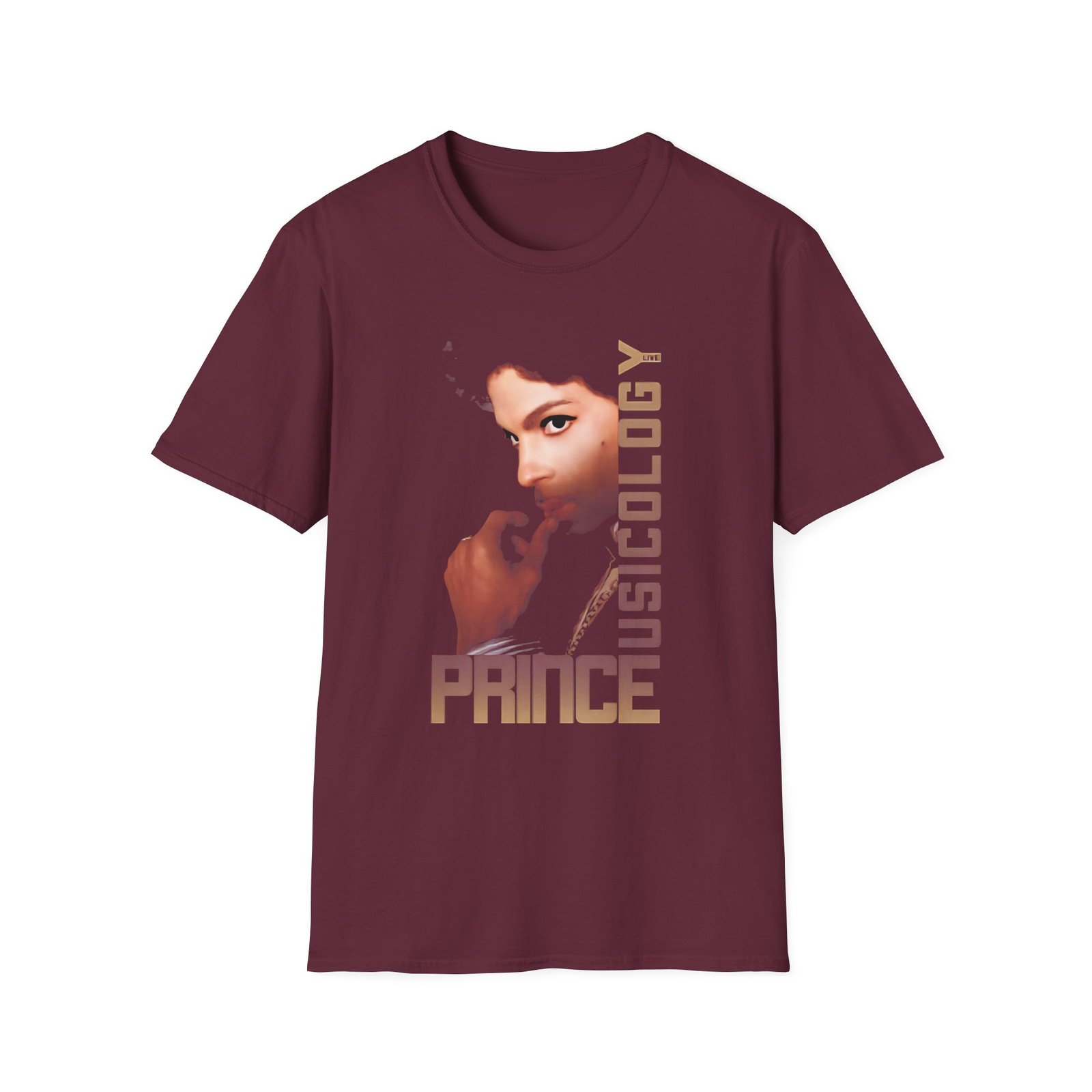 Prince Musicology Album Cover Unisex Softstyle T-Shirt