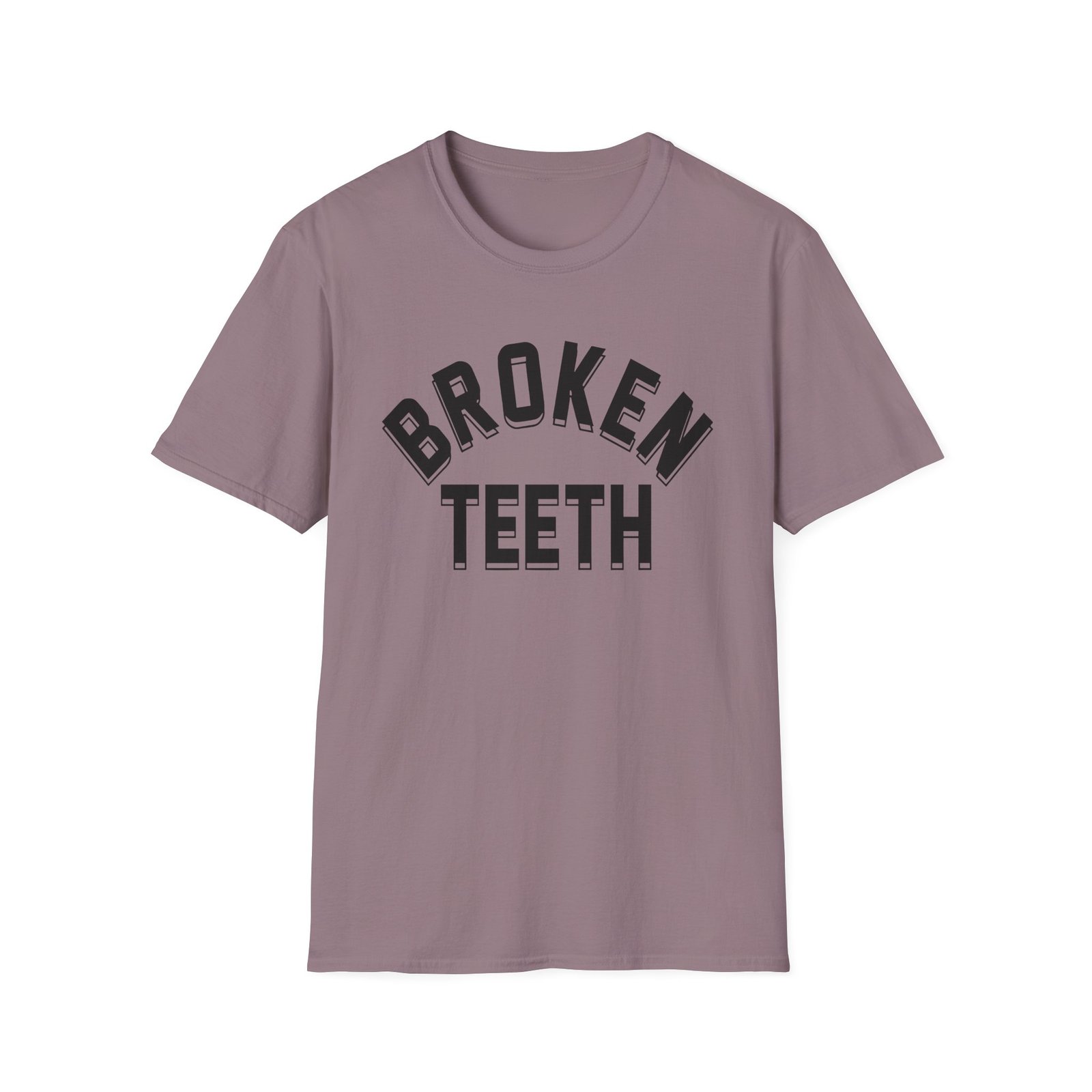 Broken Teeth Snake Unisex Softstyle T-Shirt