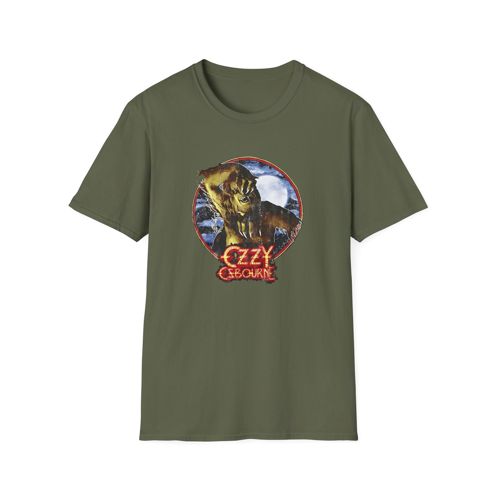 Ozzy Osbourne Bark At The Moon Unisex Softstyle T-Shirt