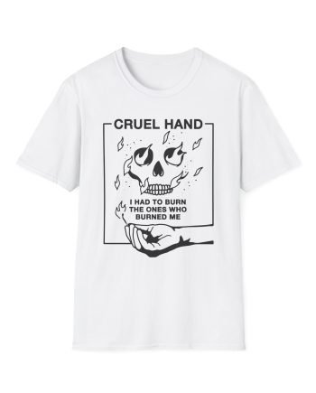 Cruel Hand Gasoline Skull Unisex Softstyle T-Shirt,