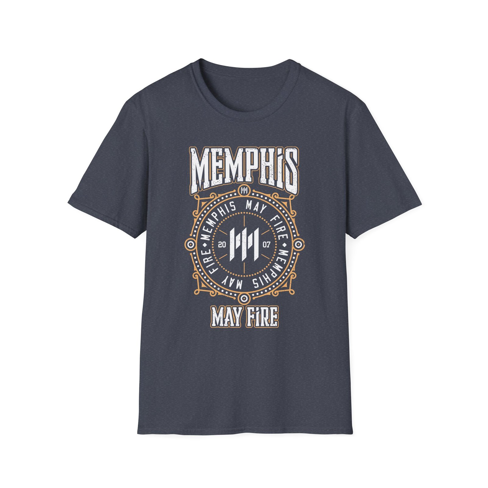 Memphis May Fire Target Unisex Softstyle T-Shirt