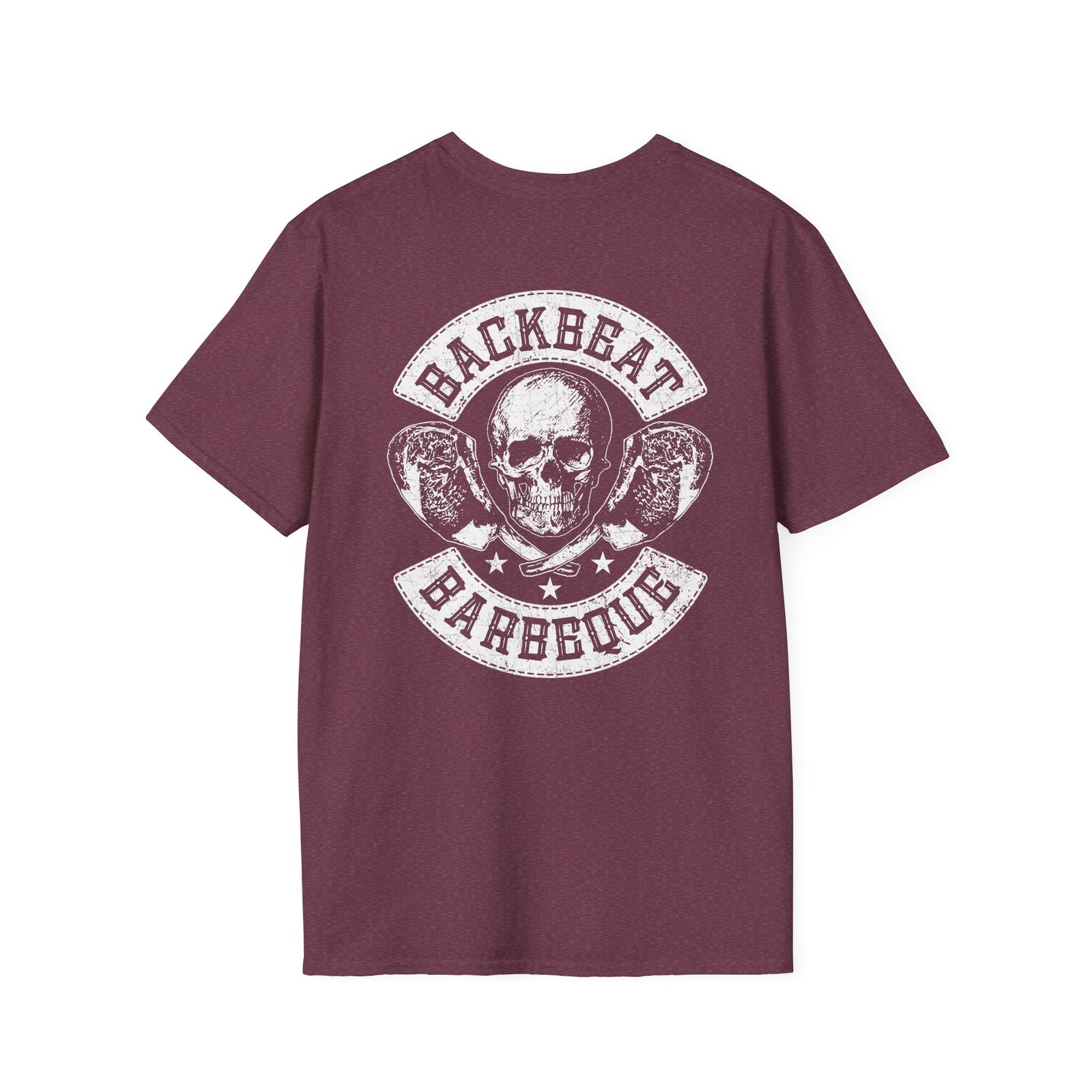 Foo Fighters Backbeat Bbq Logo Unisex Softstyle T-Shirt
