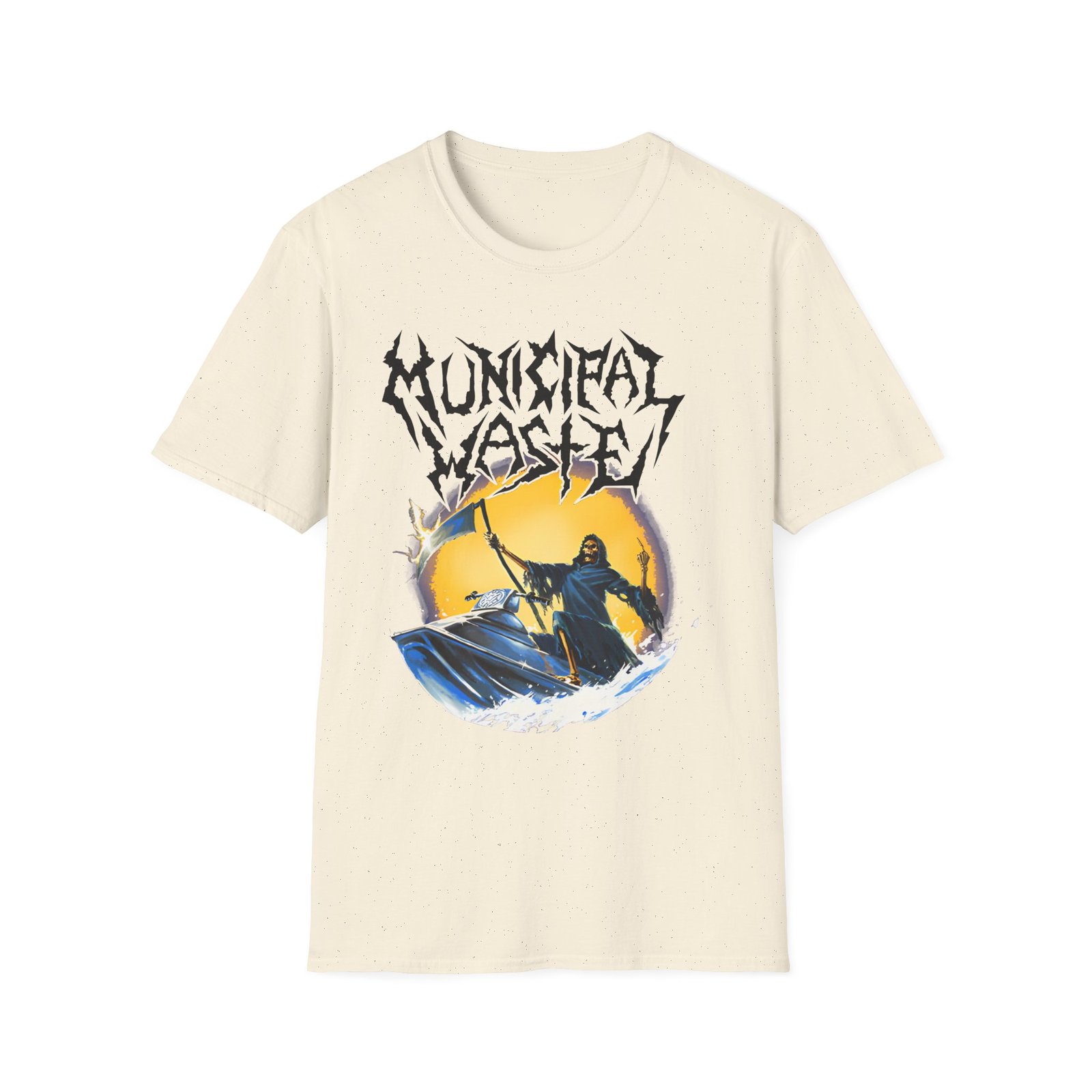 Municipal Waste Jet Ski Death Unisex Softstyle T-Shirt