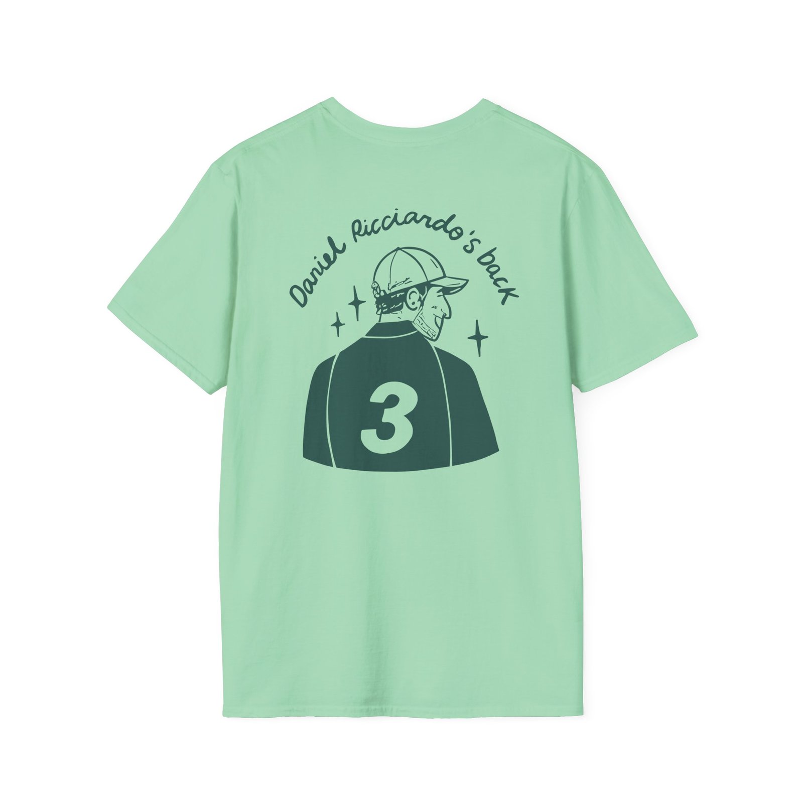 Daniel Ricciardo Dr3 Unisex Softstyle T-Shirt