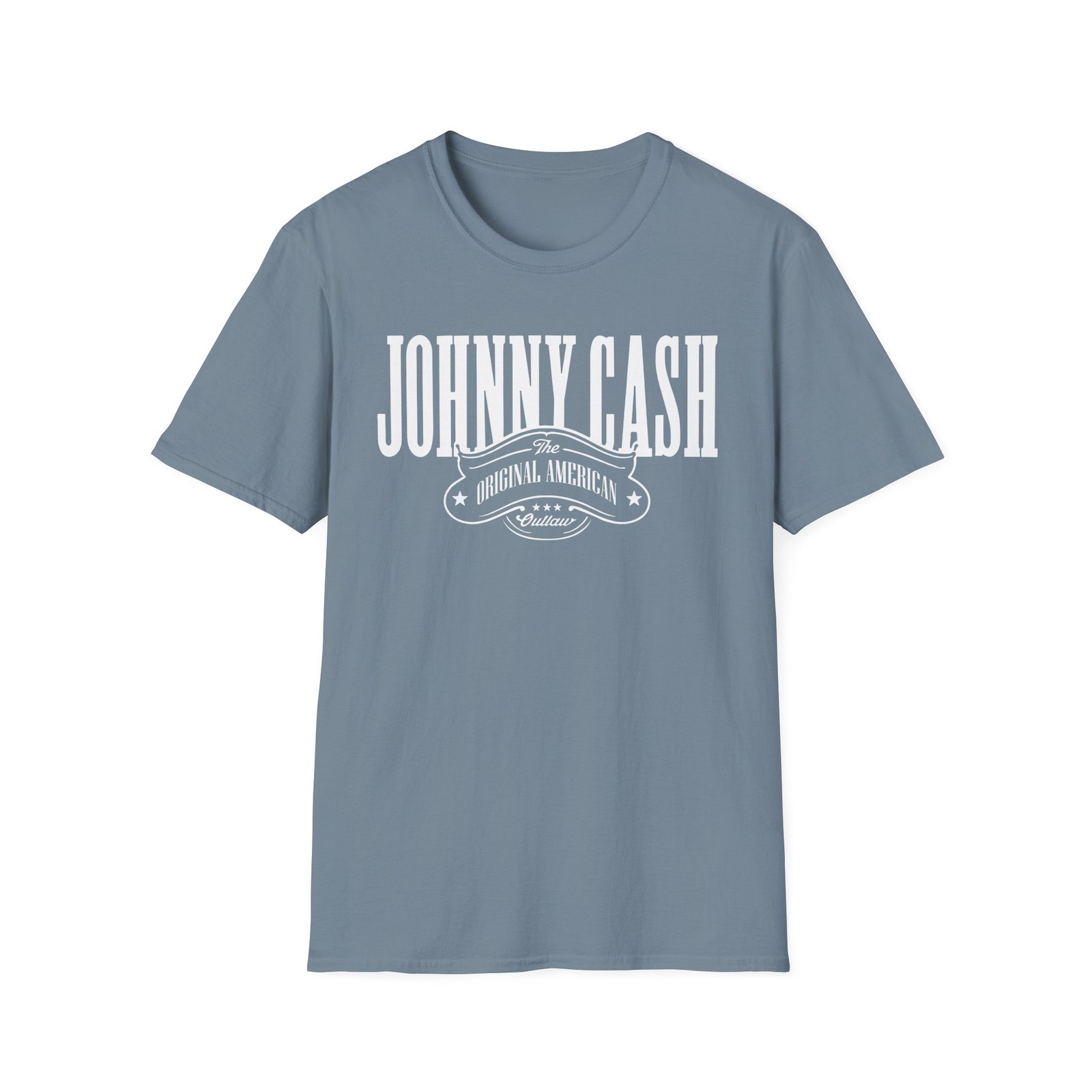 Johnny Cash Original Outlaw Unisex Softstyle T-Shirt