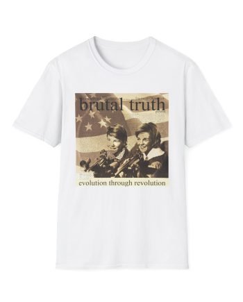 Brutal Truth Evolution Through Revolution Unisex Softstyle T-Shirt