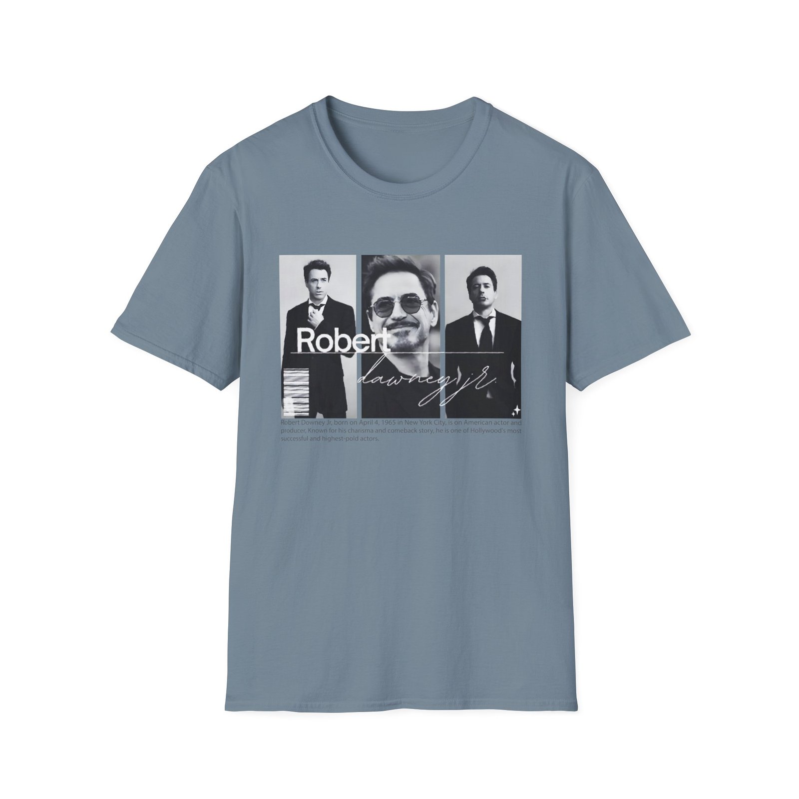 Robert Downey Unisex Softstyle T-Shirt