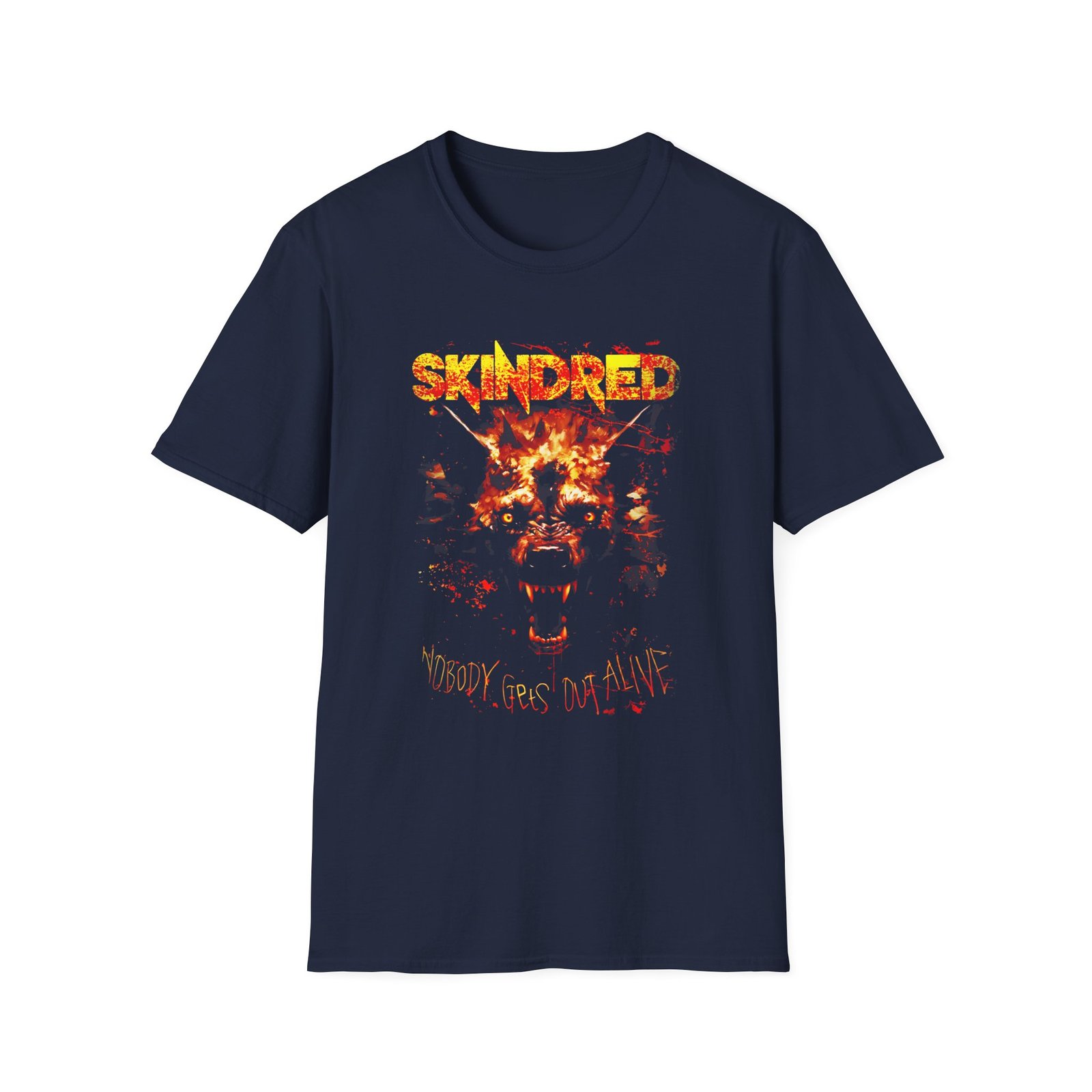 Skindred Nobody Unisex Softstyle T-Shirt