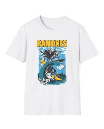 Ramones Rockaway Beach Unisex Softstyle T-Shirt