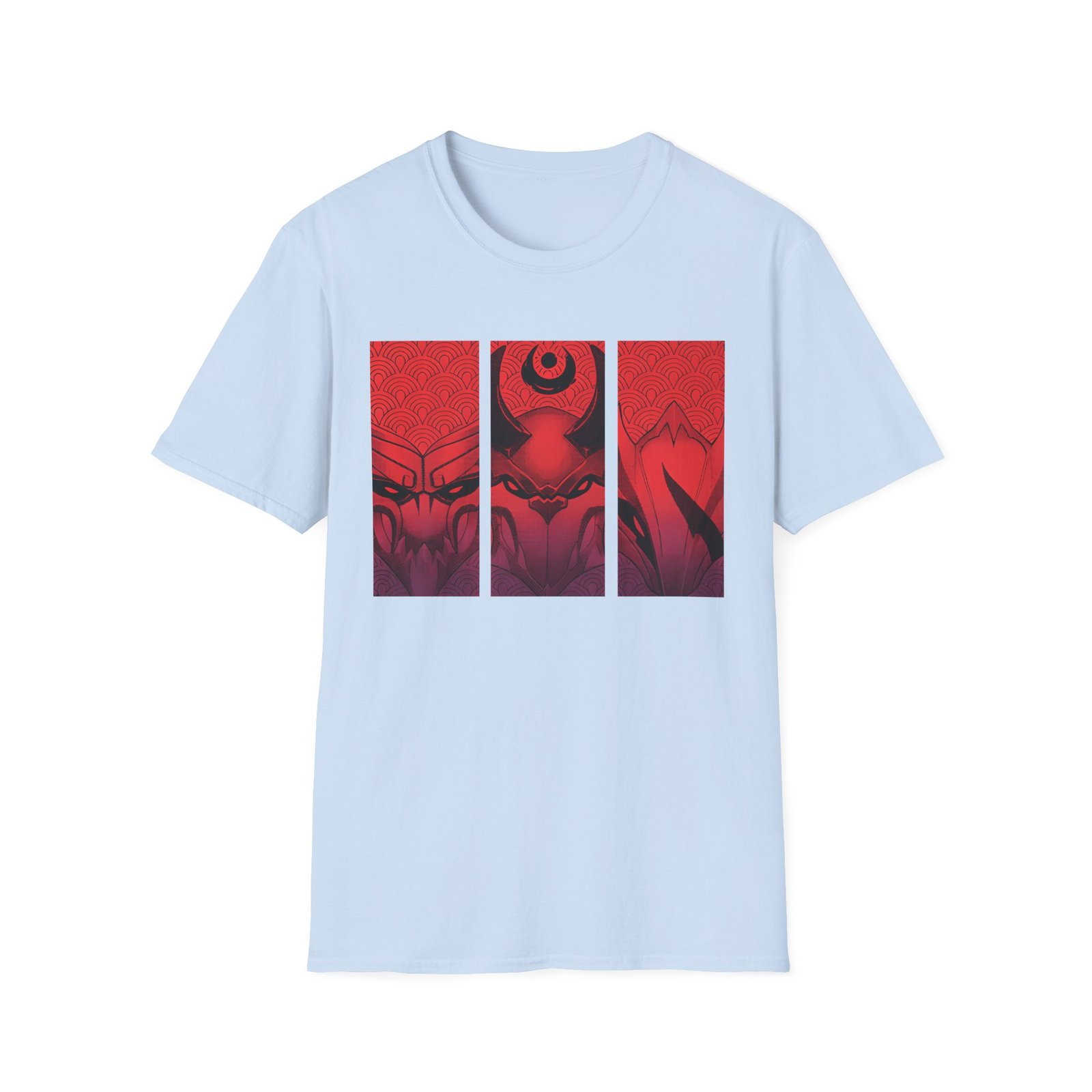 League Of Legends Blood Moon Masks Unisex Softstyle T-Shirt