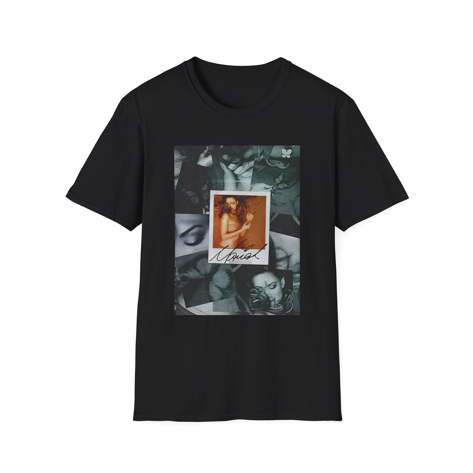 Mariah Carey Butterfly Collage Unisex Softstyle T-Shirt