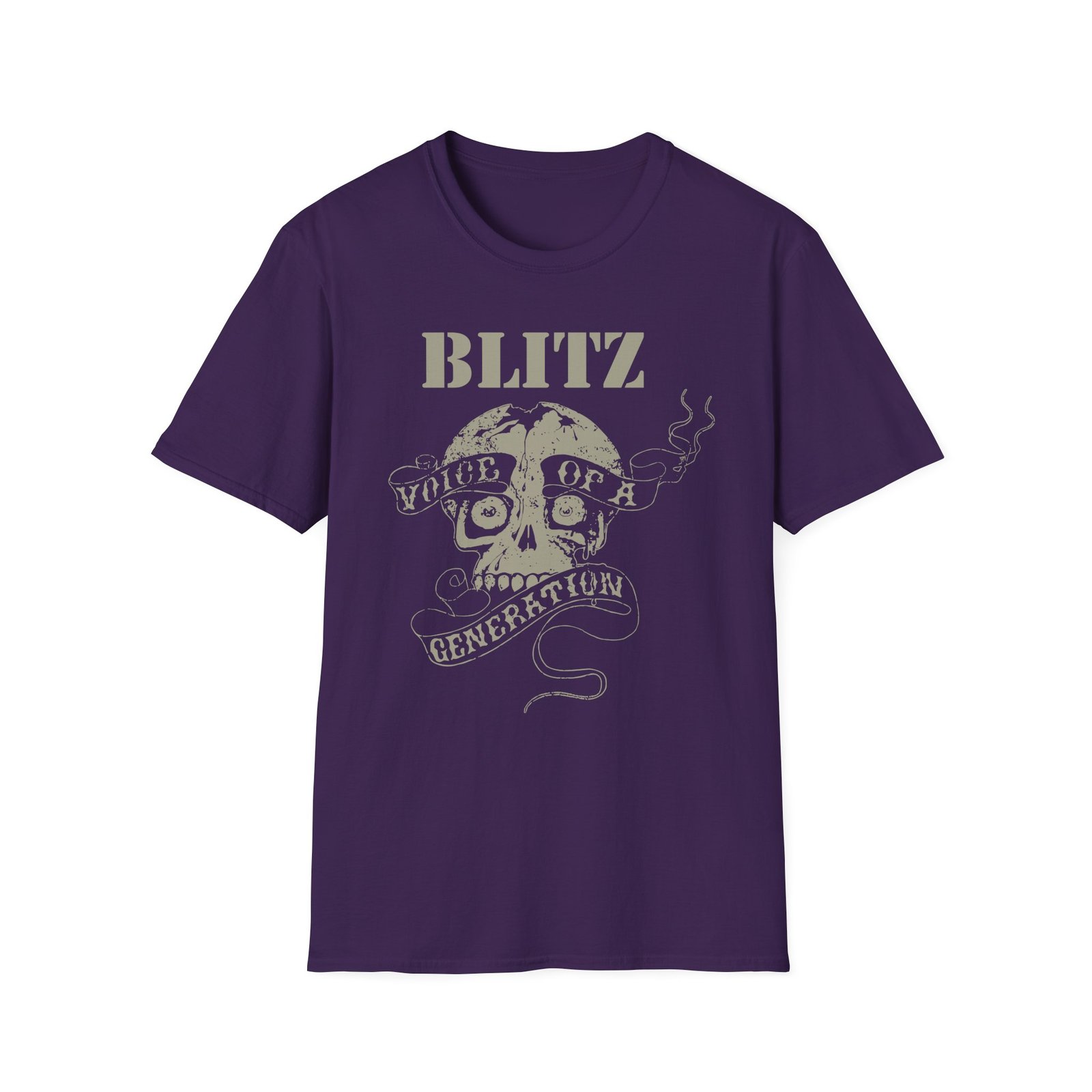 Blitz Voice Of A Generation Unisex Softstyle T-Shirt