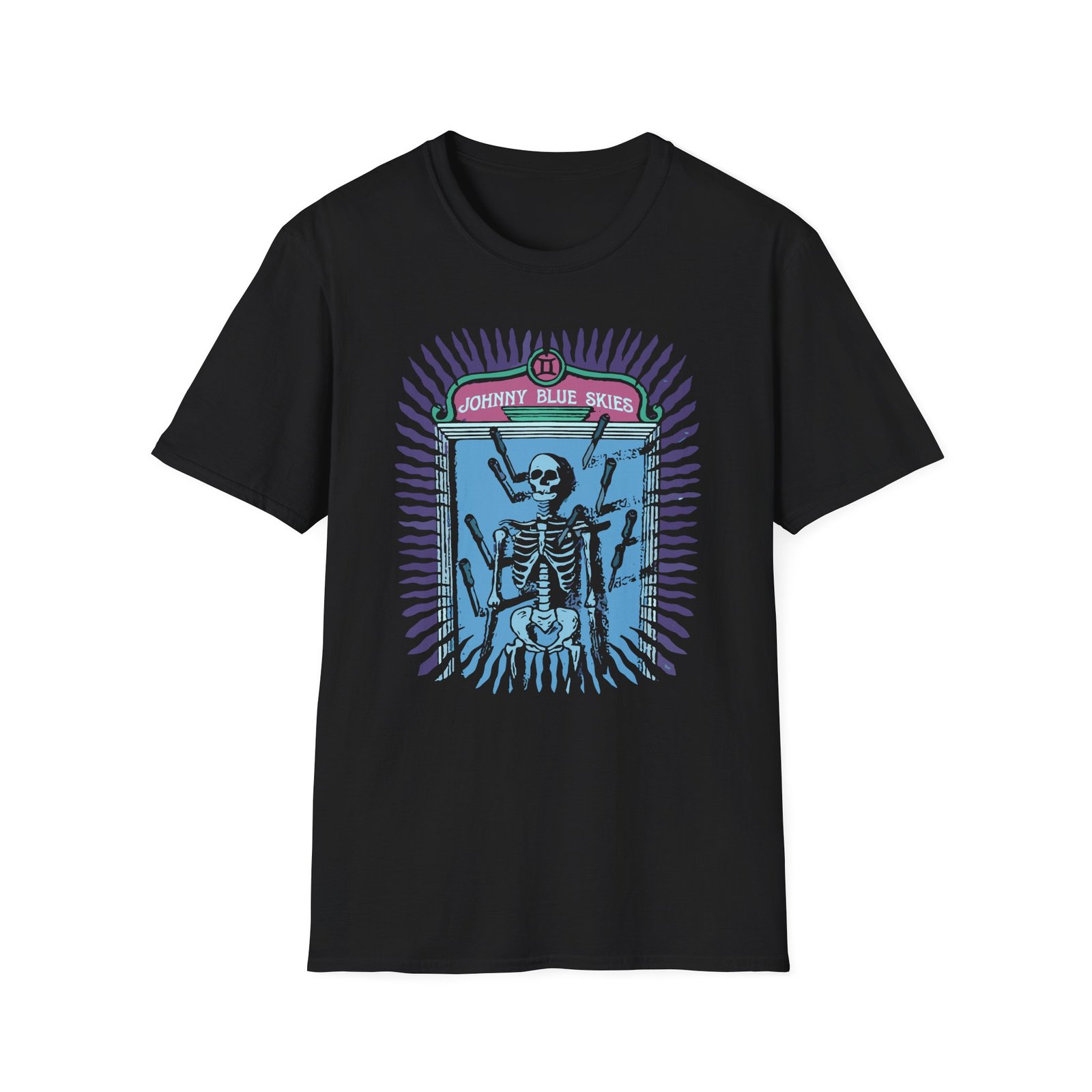Sturgill Simpson Skeleton Knives Unisex Softstyle T-Shirt