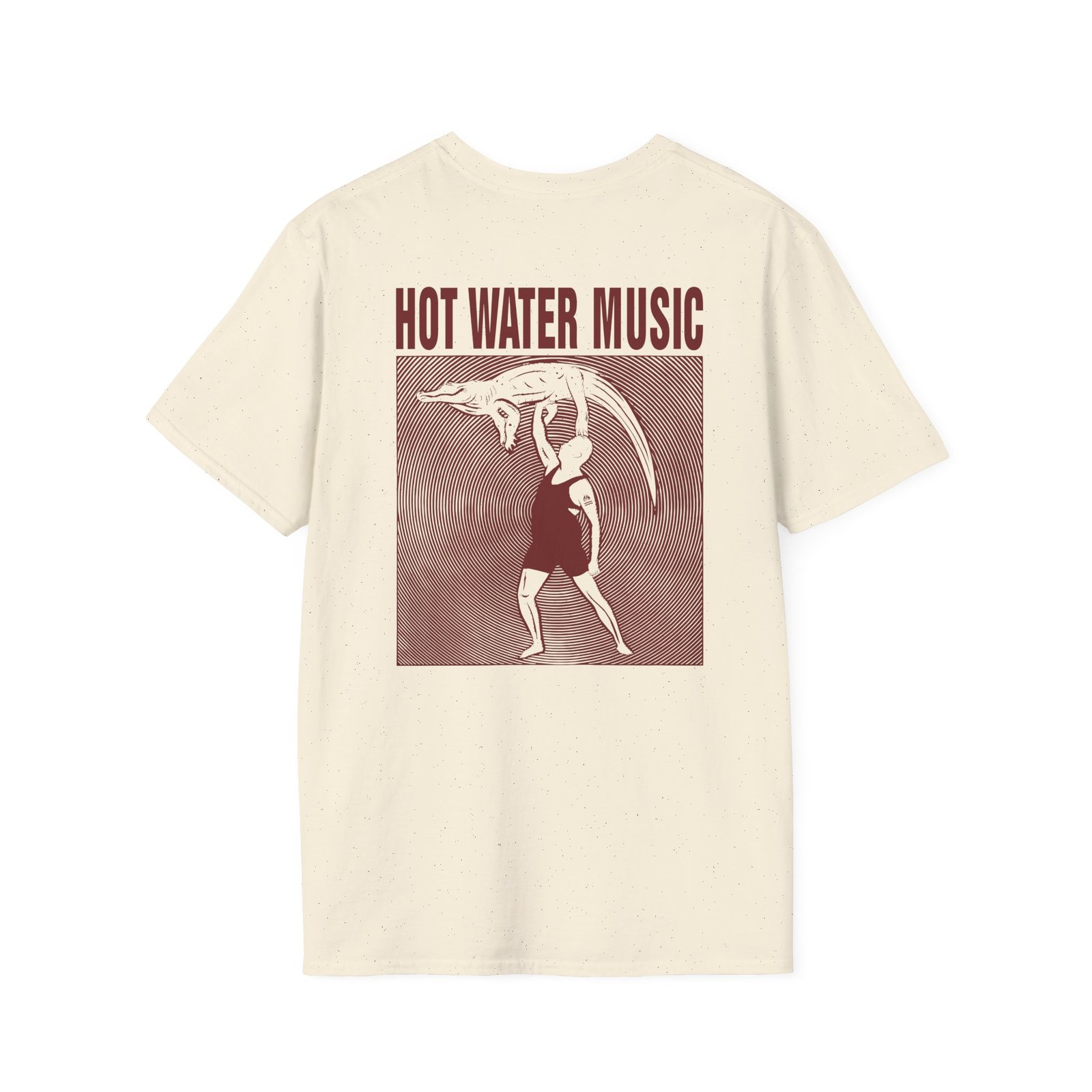 Hot Water Music Florida Man Unisex Softstyle T-Shirt