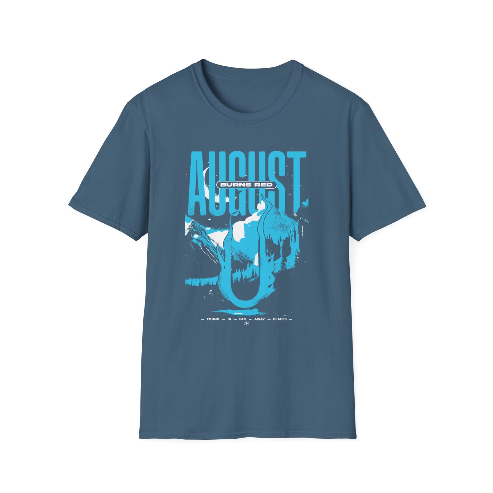 August Burns Red FIFAP Mountains Unisex Softstyle T-Shirt
