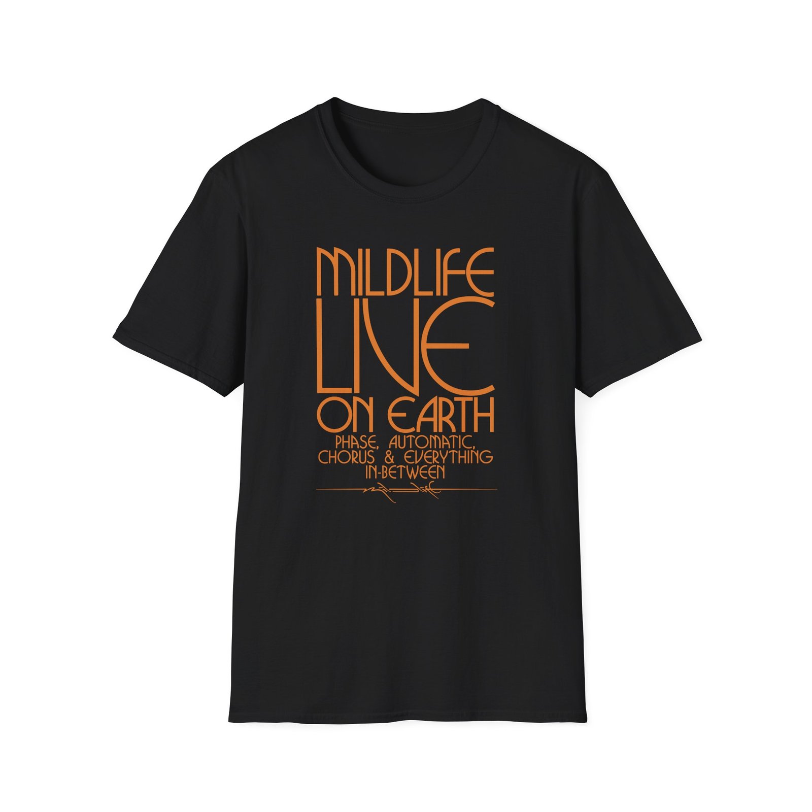 Mildlife Live on Earth Unisex Softstyle T-Shirt