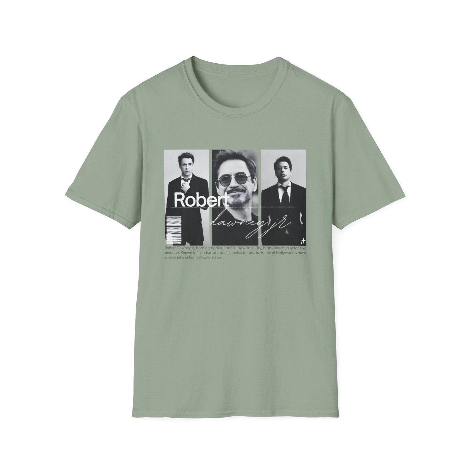Robert Downey Unisex Softstyle T-Shirt