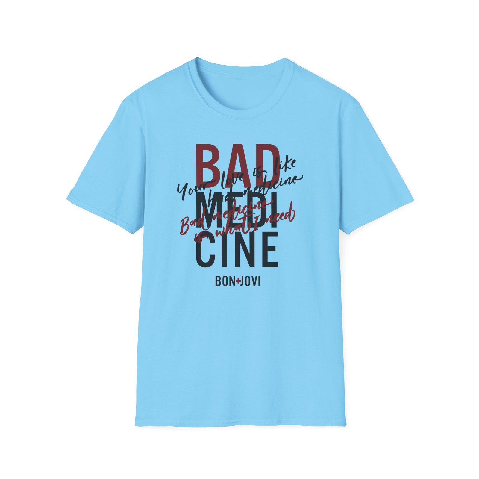 Bon Jovi Bad Medicine Unisex Softstyle T-Shirt