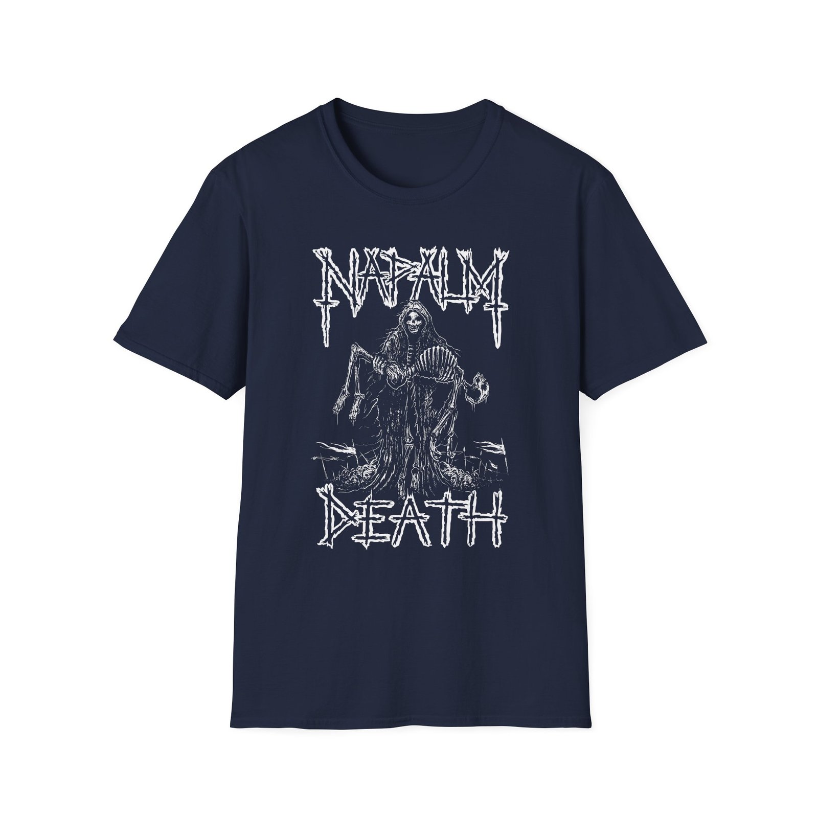 Napalm Death Reaper Unisex Softstyle T-Shirt