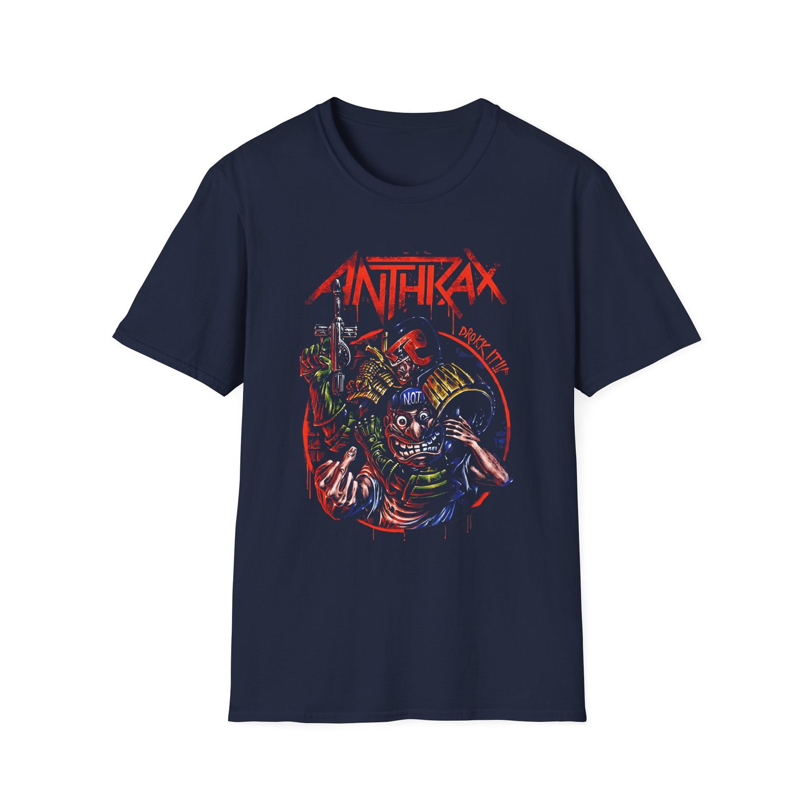 Anthrax Drokk it Unisex Softstyle T-Shirt