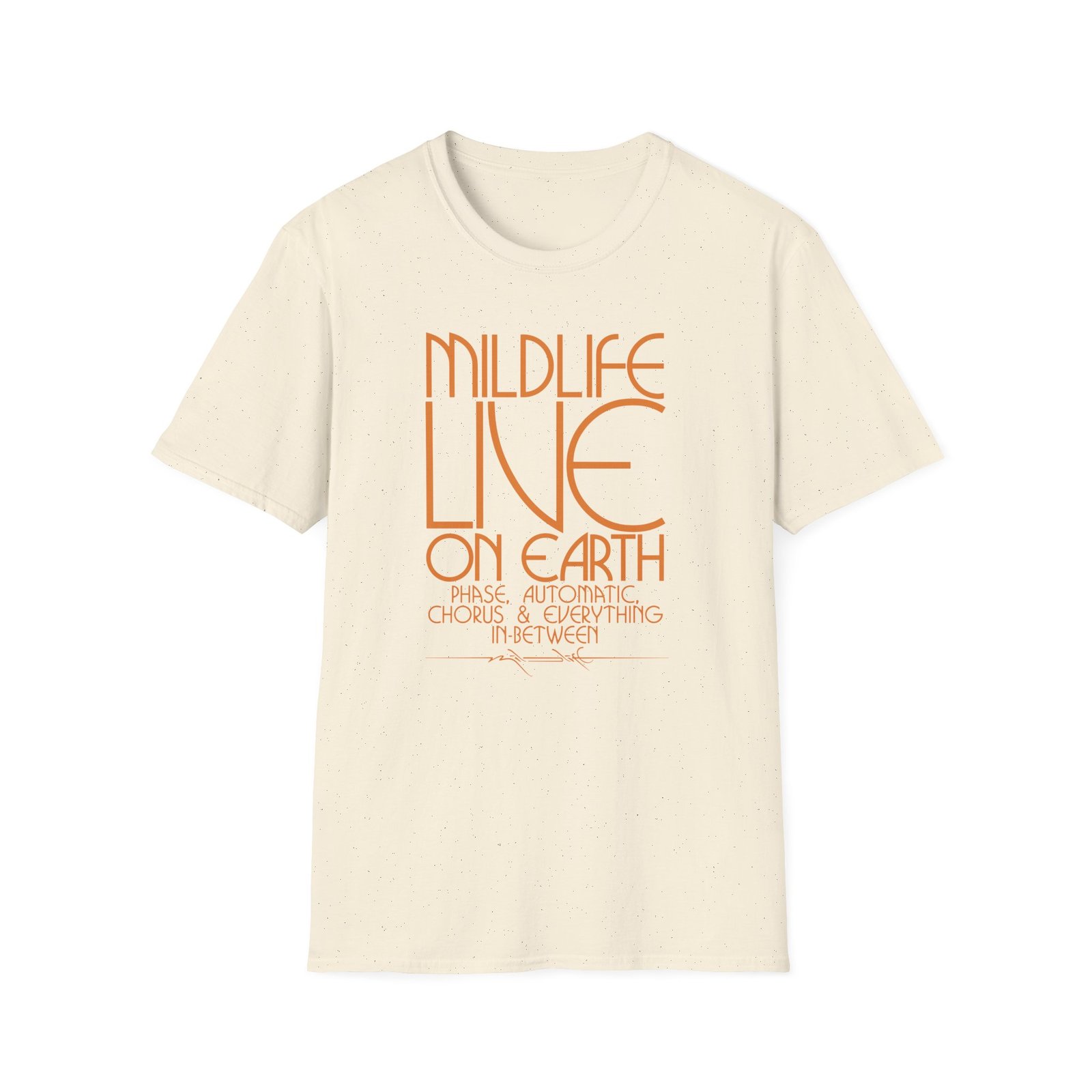 Mildlife Live on Earth Unisex Softstyle T-Shirt