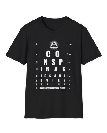 Shane Dawson Allseeing Eye Chart Conspiracy OU Unisex Softstyle T-Shirt