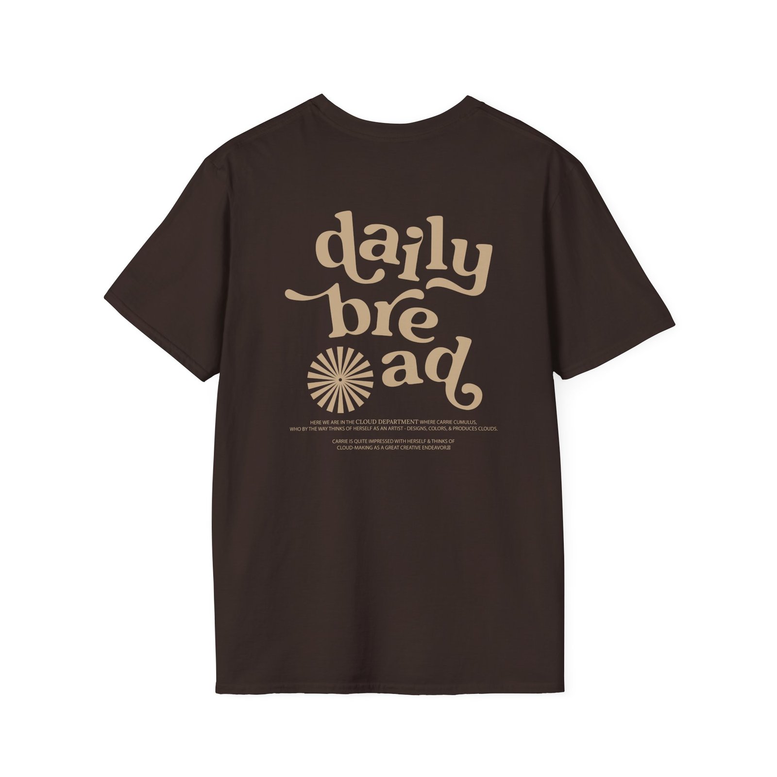 Daily Bread Cloud Dept Unisex Softstyle T-Shirt