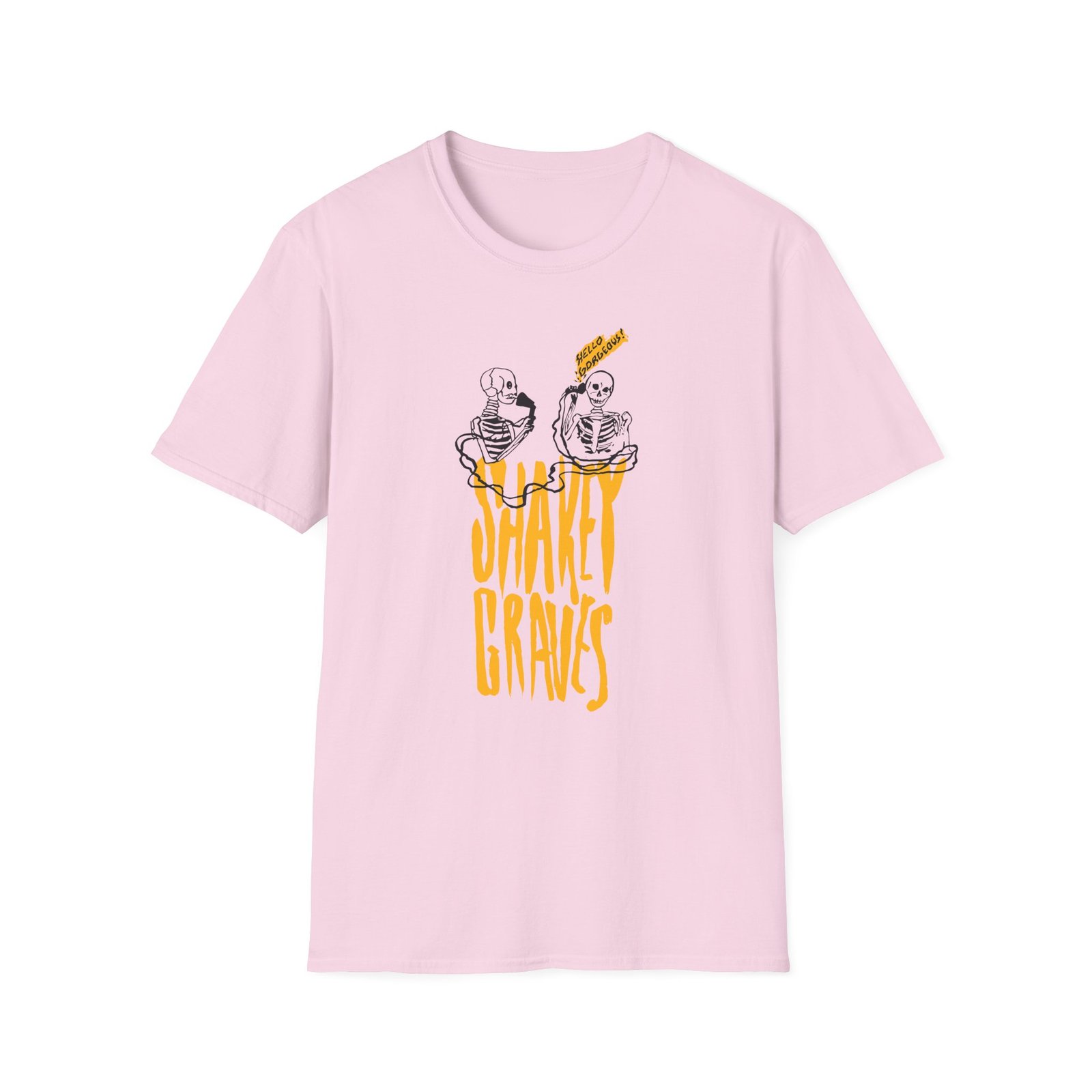 Shakey Graves Hello Gorgeous? Unisex Softstyle T-Shirt