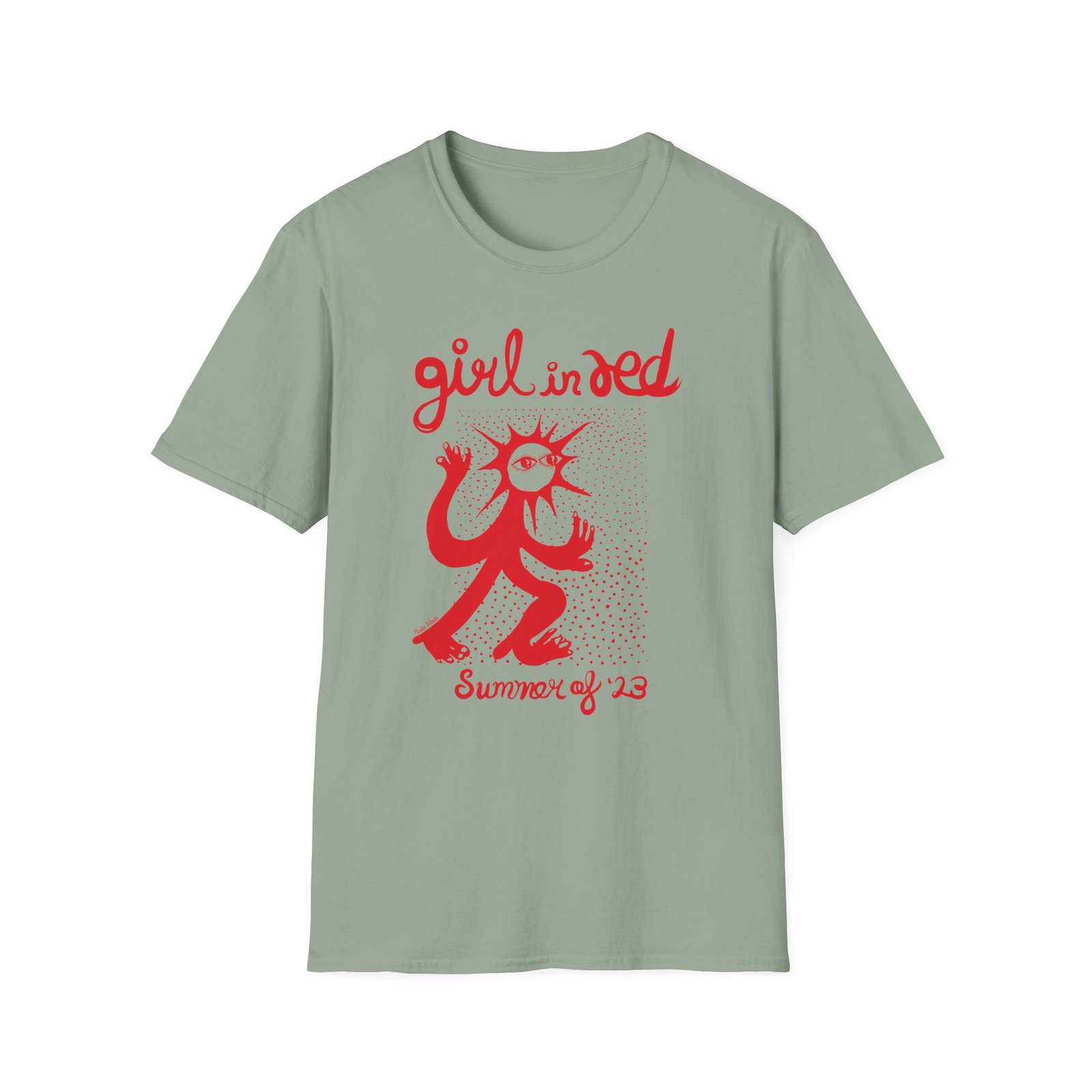 Girl in Red Unisex Softstyle T-Shirt