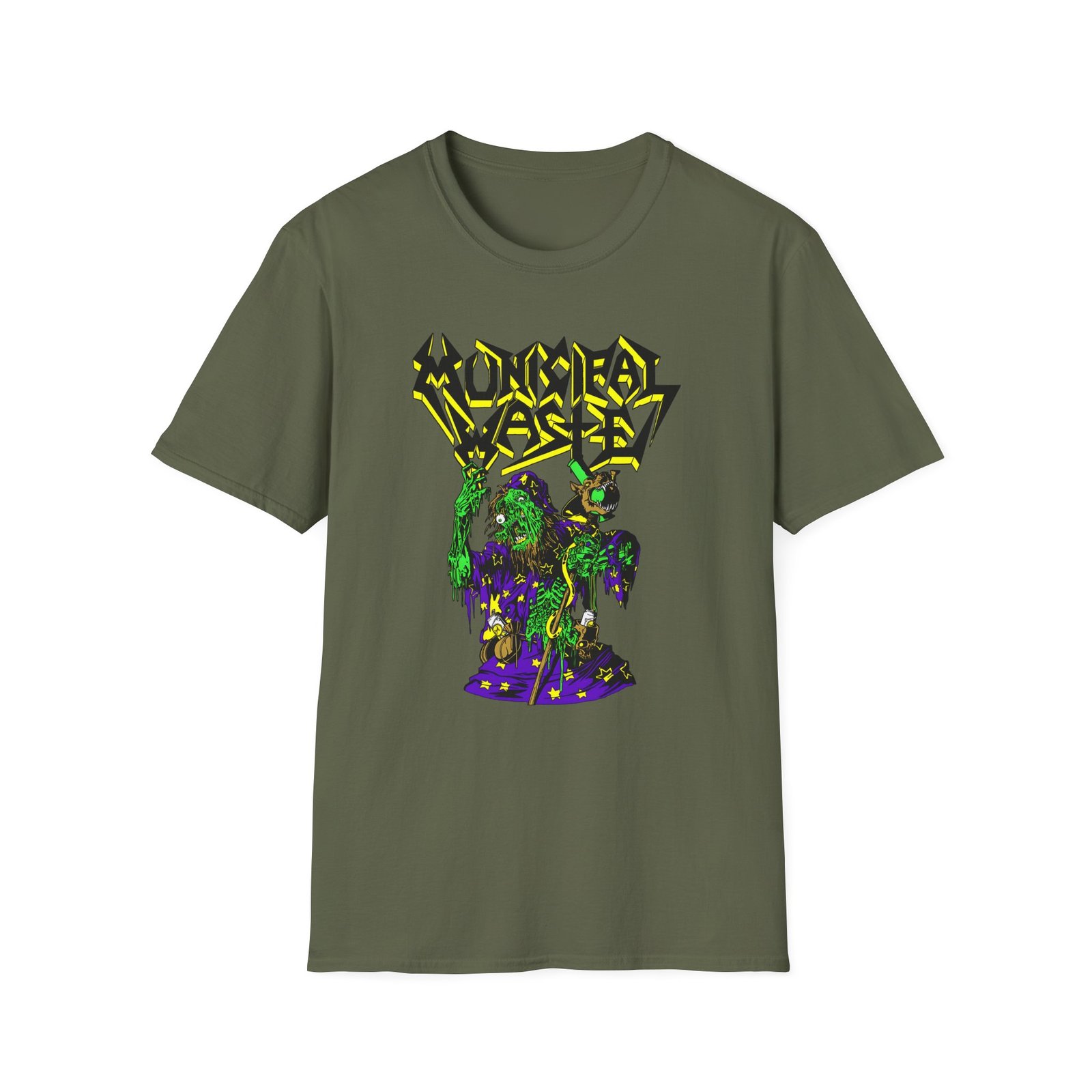 Municipal Waste Sadistic Magician Unisex Softstyle T-Shirt