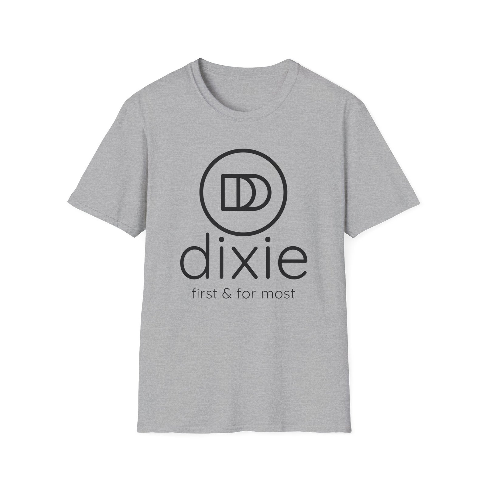Dixie 4D Logo Unisex Softstyle T-Shirt