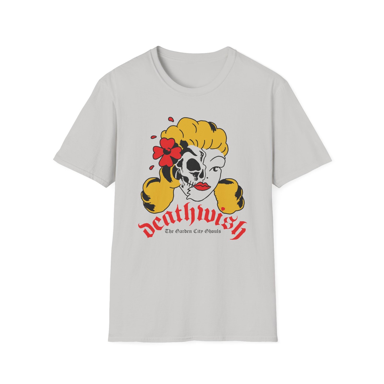 Deathwish Lady Death unisex softstyle t-shirt