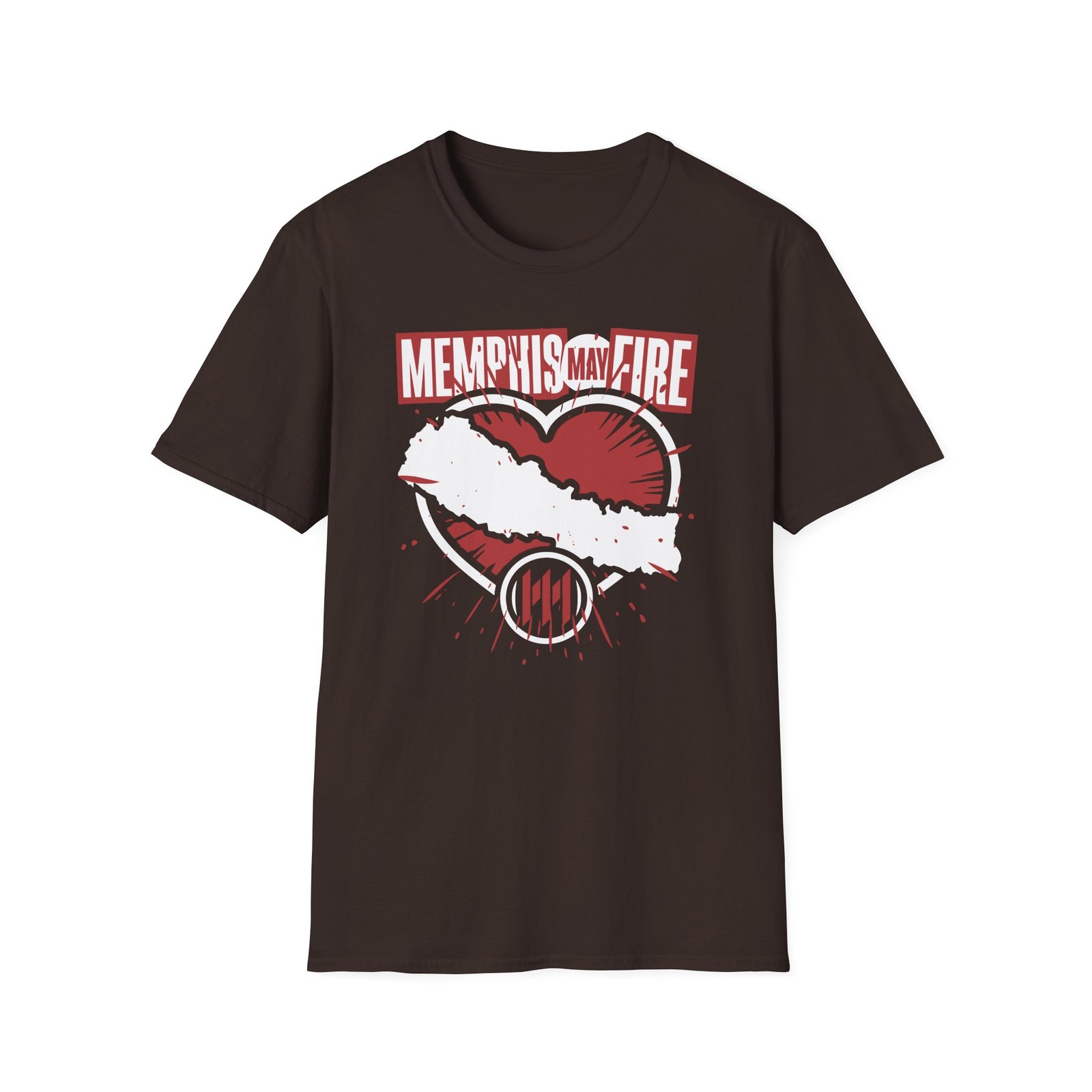Memphis May Fire Nepal Relief Unisex Softstyle T-Shirt