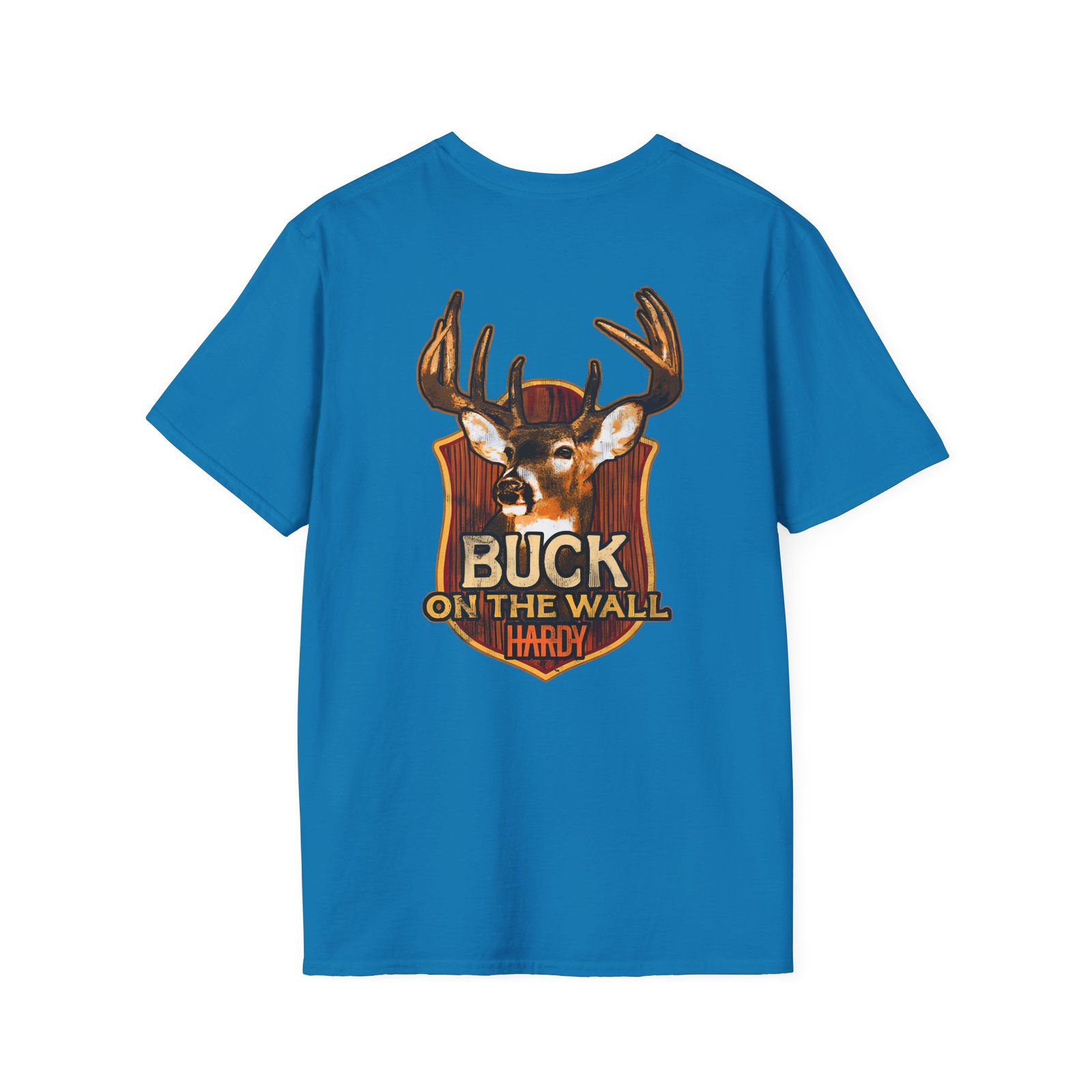 Hardy Buck on the Wall Unisex Softstyle T-Shirt