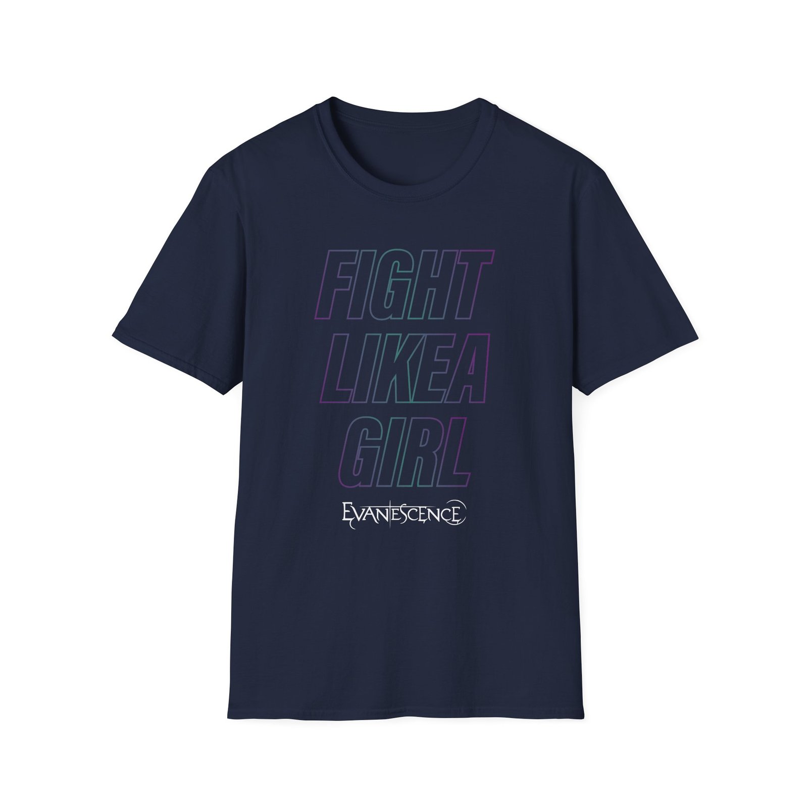 Evanescence Fight Like a Girl Unisex Softstyle T-Shirt