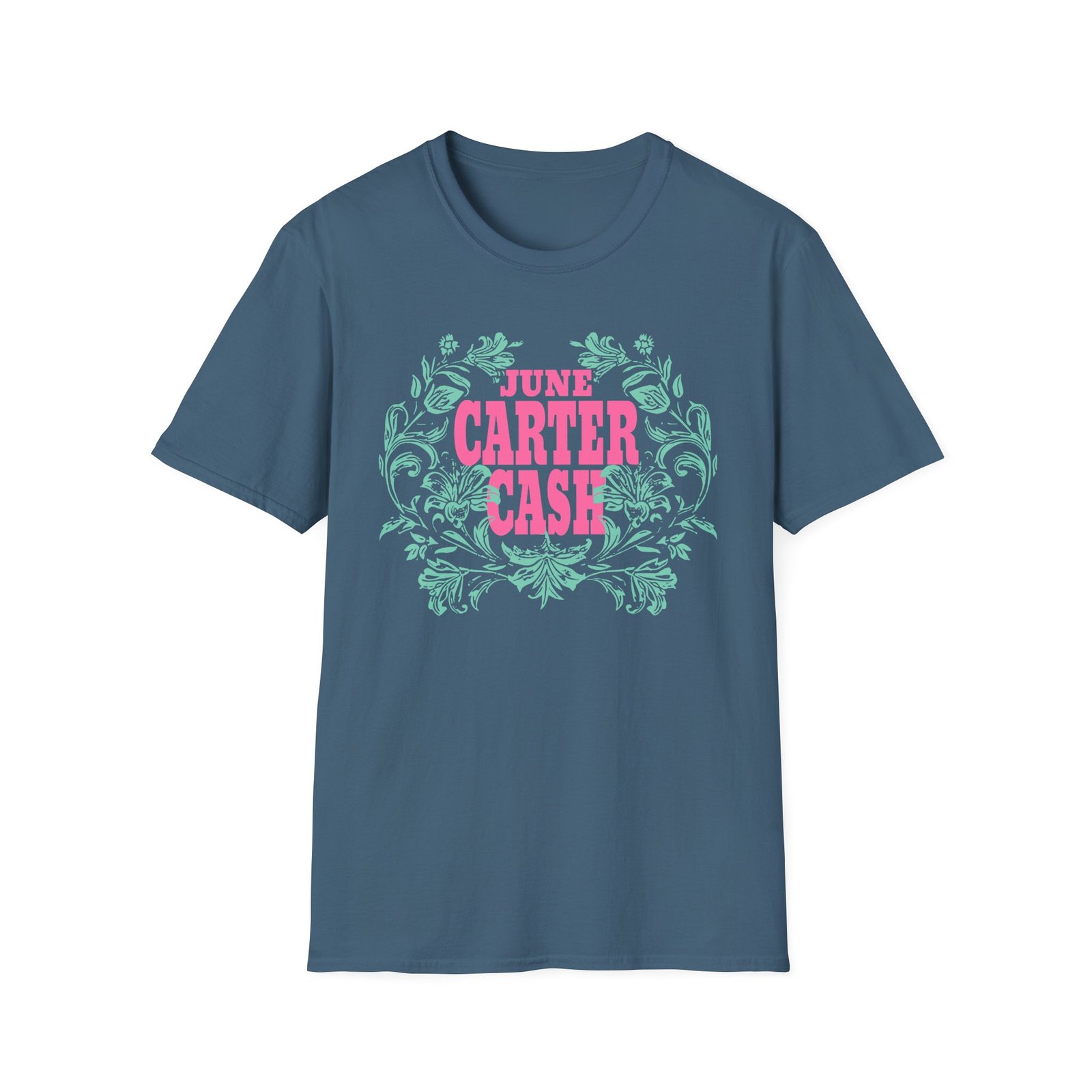 Johnny Cash June Carter Cash Logo Unisex Softstyle T-Shirt