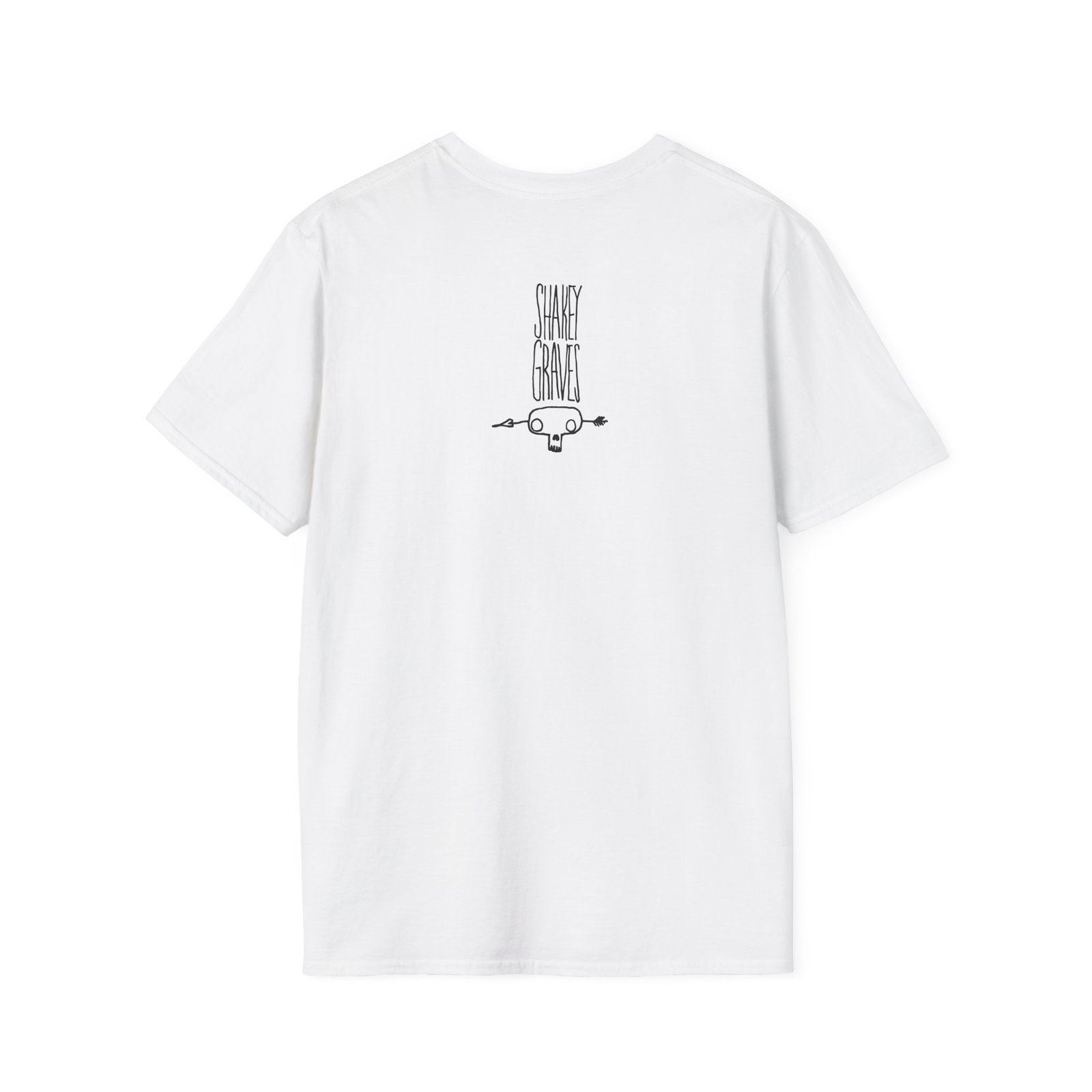 Shakey Graves SKULL Unisex Softstyle T-Shirt