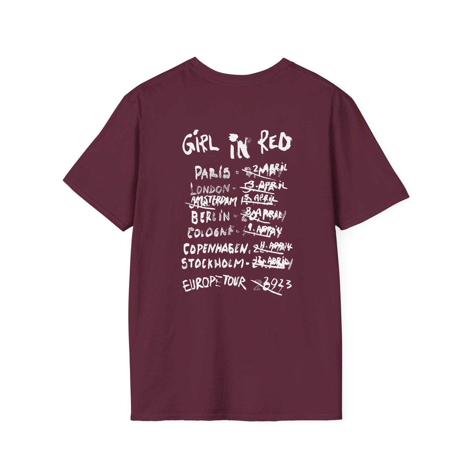 Girl in Red Unisex Softstyle T-Shirt
