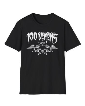 100 Demons Spade Sickle Unisex Softstyle T-Shirt