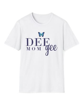 Delta Gamma Butterfly Mom Unisex Softstyle T-Shirt