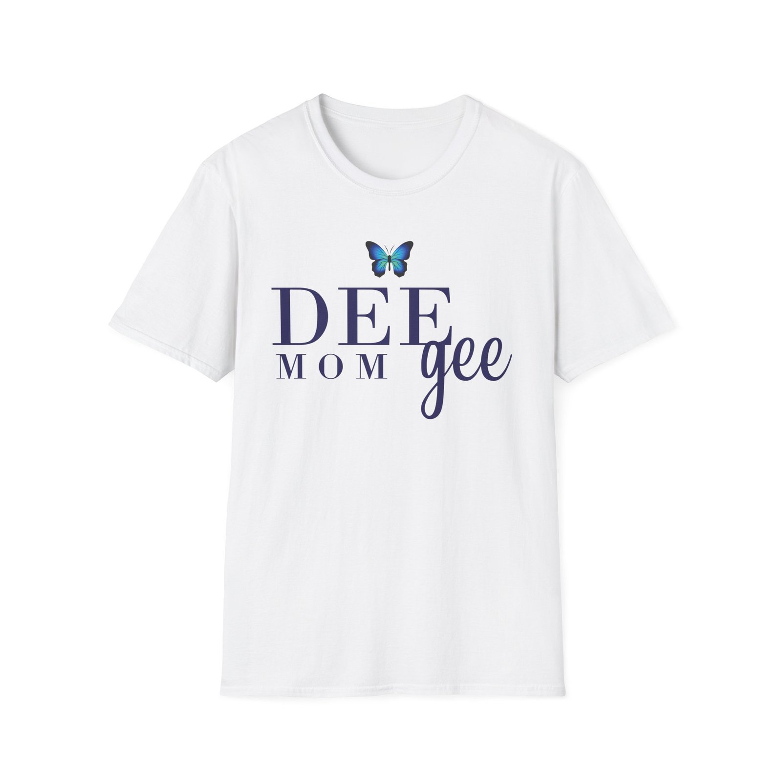 Delta Gamma Butterfly Mom Unisex Softstyle T-Shirt