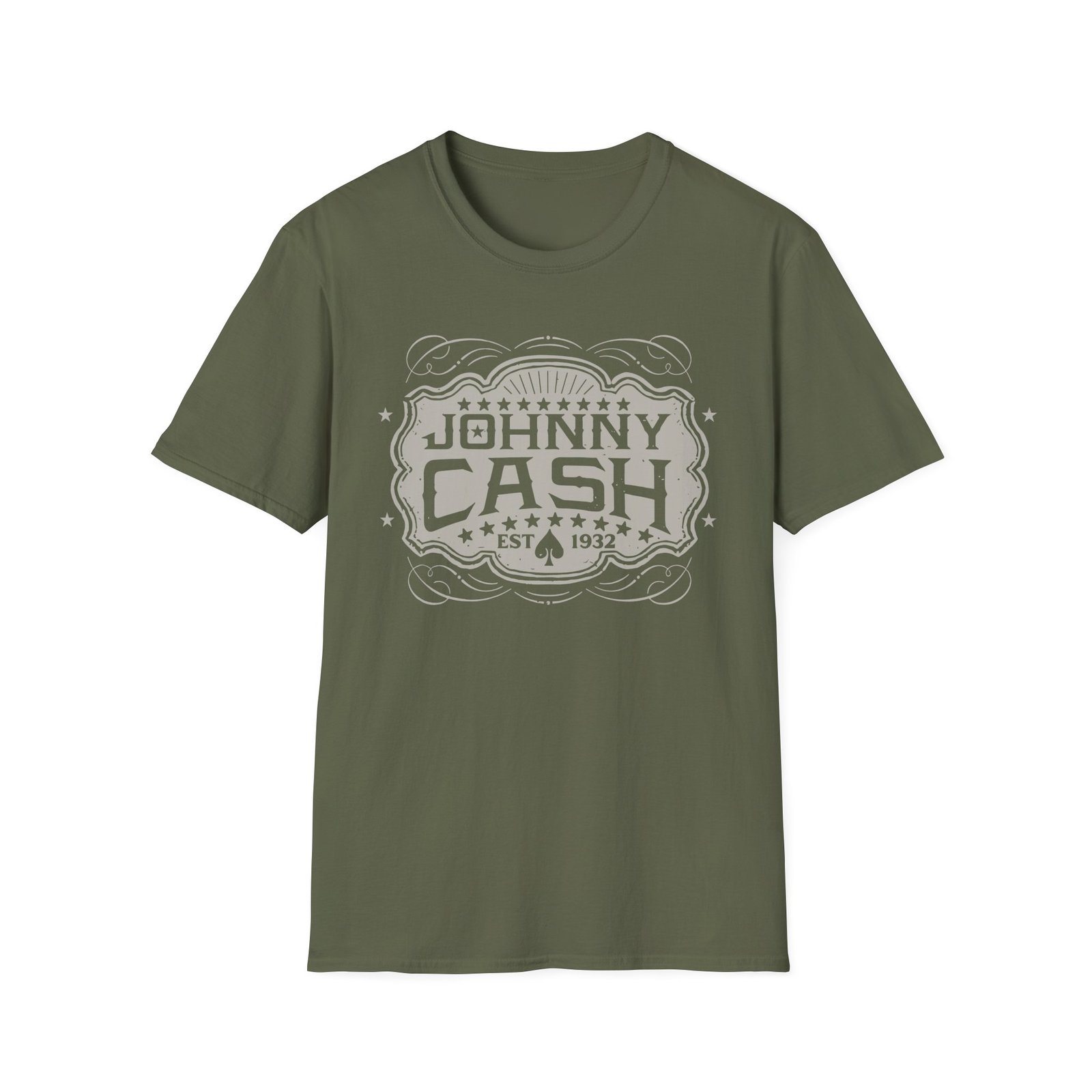Johnny Cash Unisex Softstyle T-Shirt